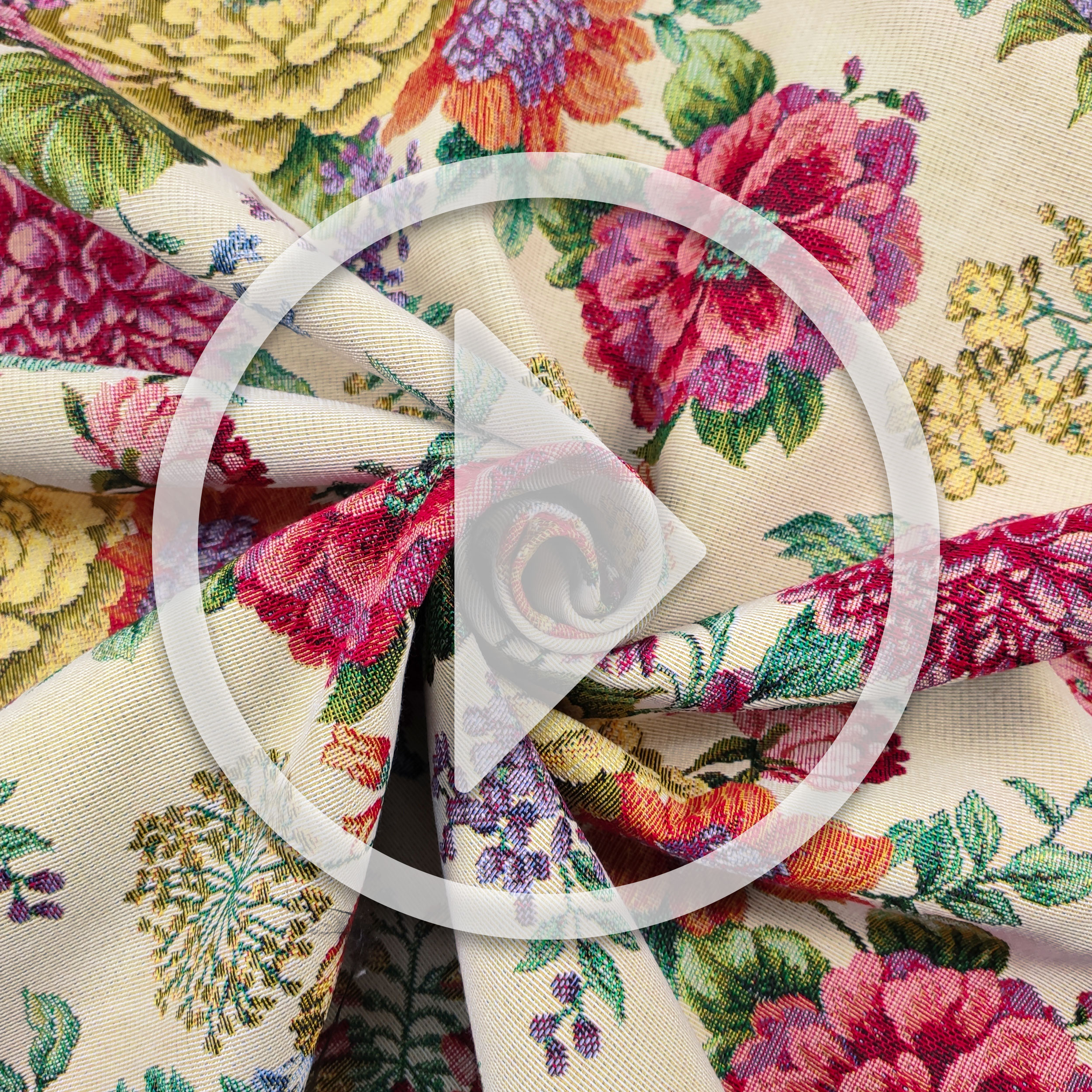 Gobelin Jacquard Cinigliato Sfondo Beige Image