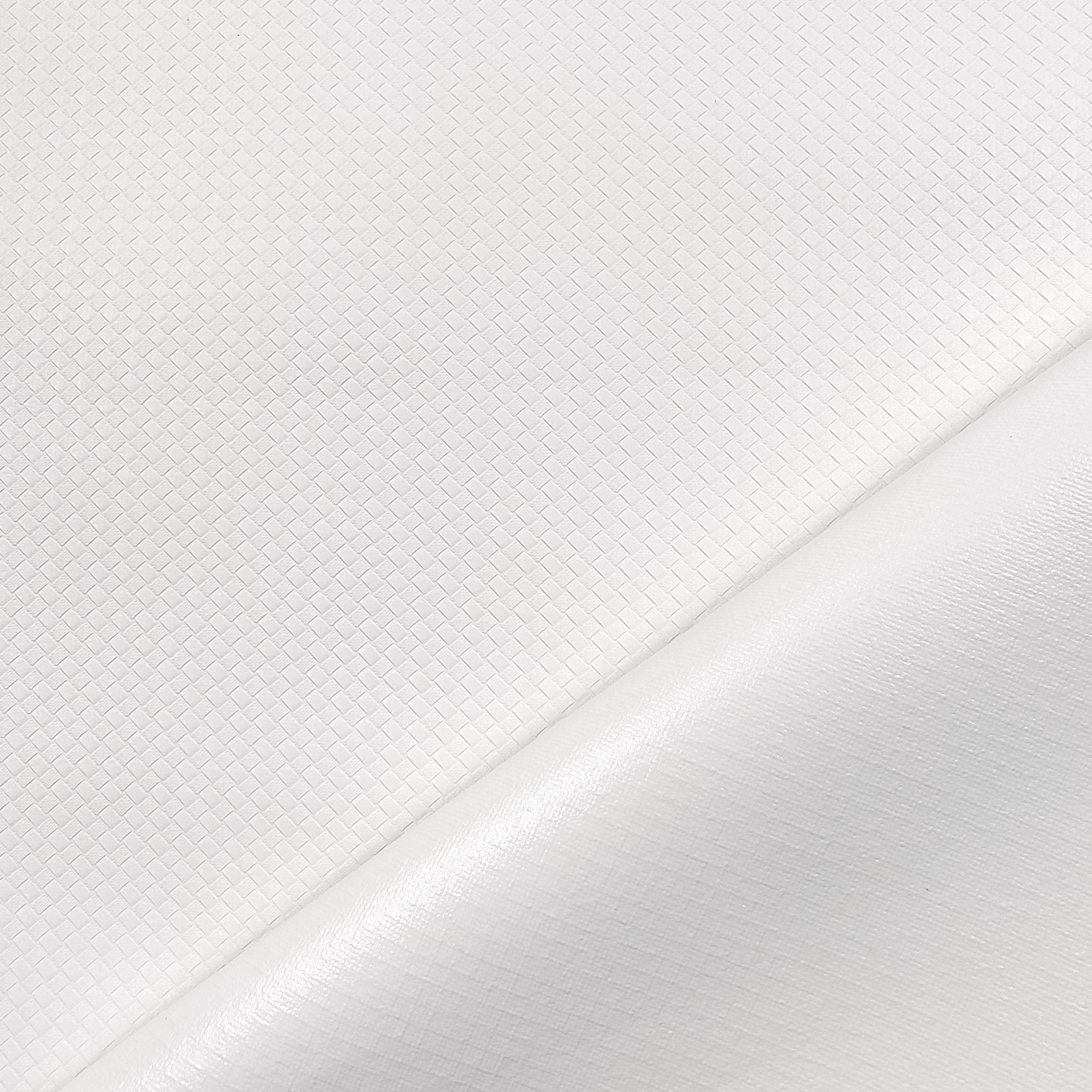 Tappeto Antiscivolo Intrecciato Bianco