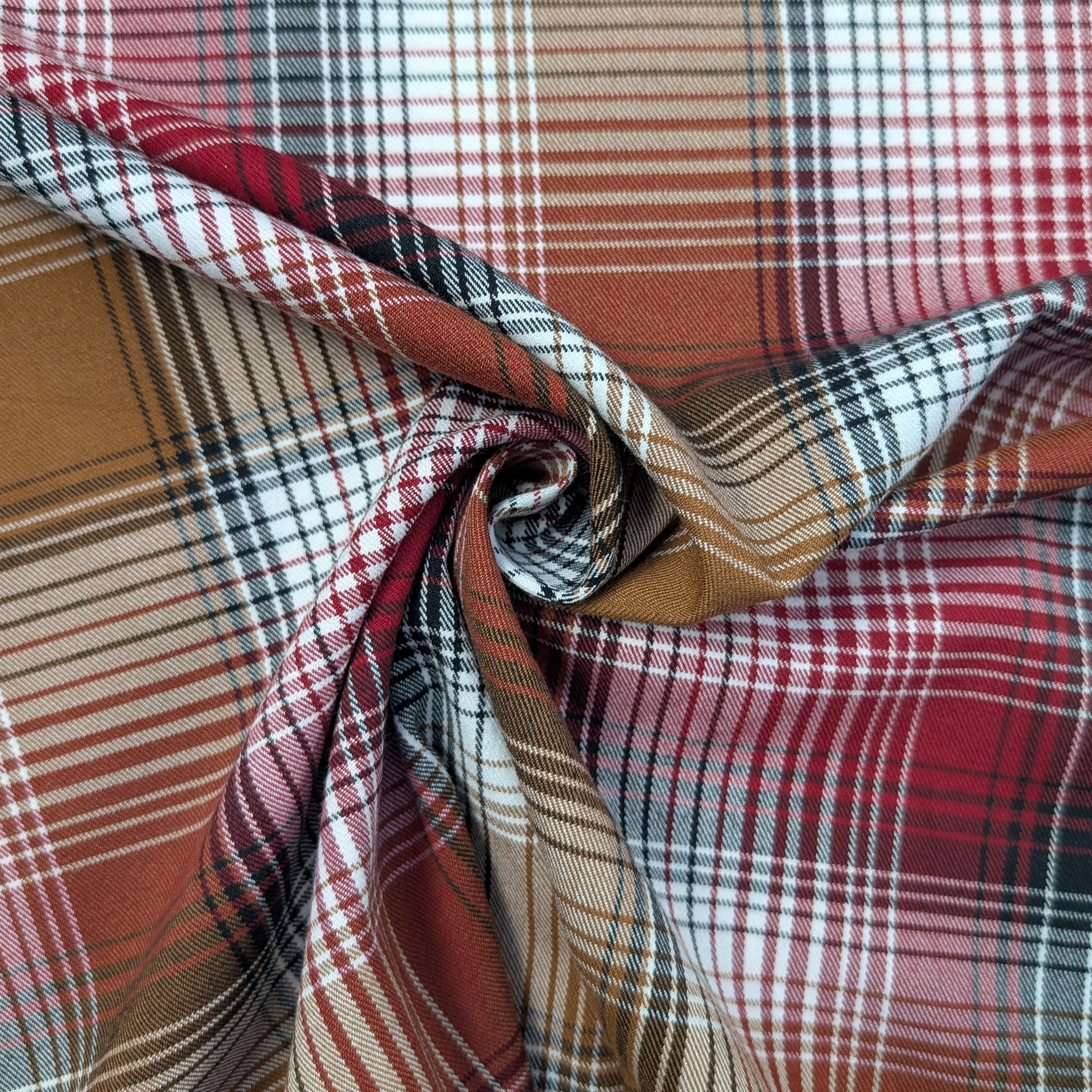 Tartan Rosso Nocciola Image