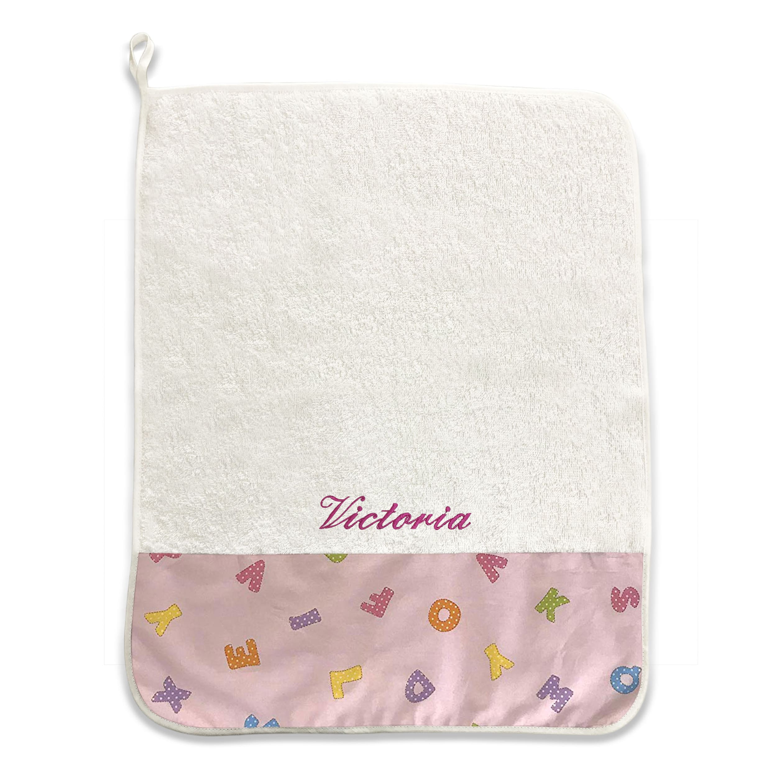 letterine-rosa-ricamo-asciugamano