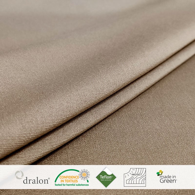 Tessuto in tela cerata al 100% in cotone, 340 g, marrone chiaro, 148 cm di larghezza x 91,44 cm di lunghezza (1,61 x 0,9 m) (verde militare Tessuto in tela cerata al 100% in cotone, 340 g, marrone chiaro, 148 cm di larghezza x 91,44 cm di lunghezza (1,61 x 0,9 m) (verde militare