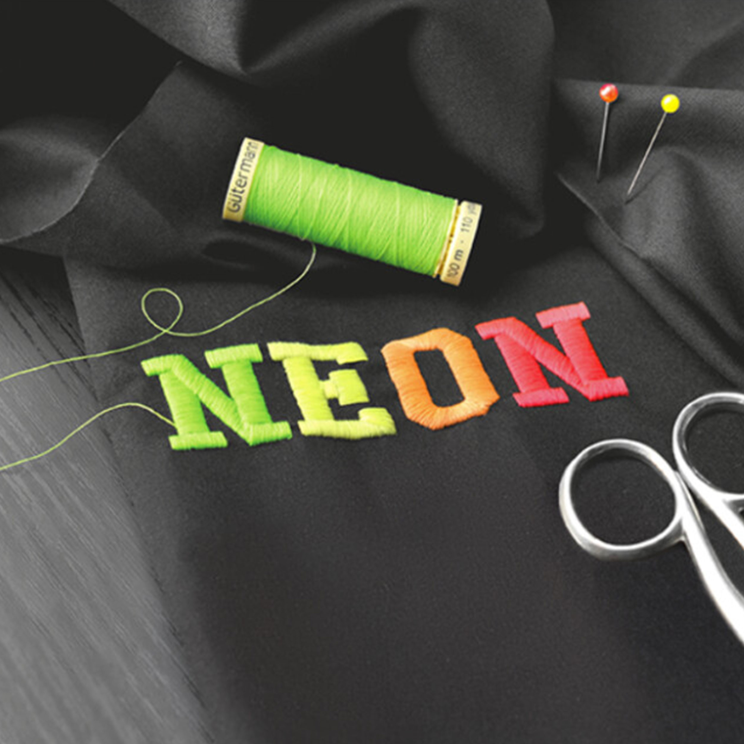 Gutermann Filo Neon Set 4 Bobine