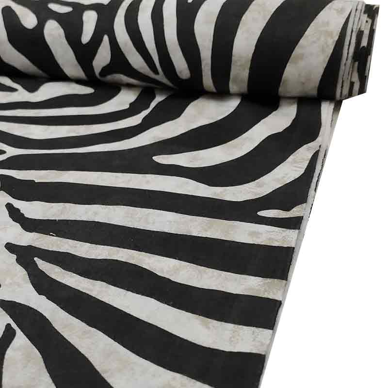 Cotone Fantasia Zebra al Metro - Main Image