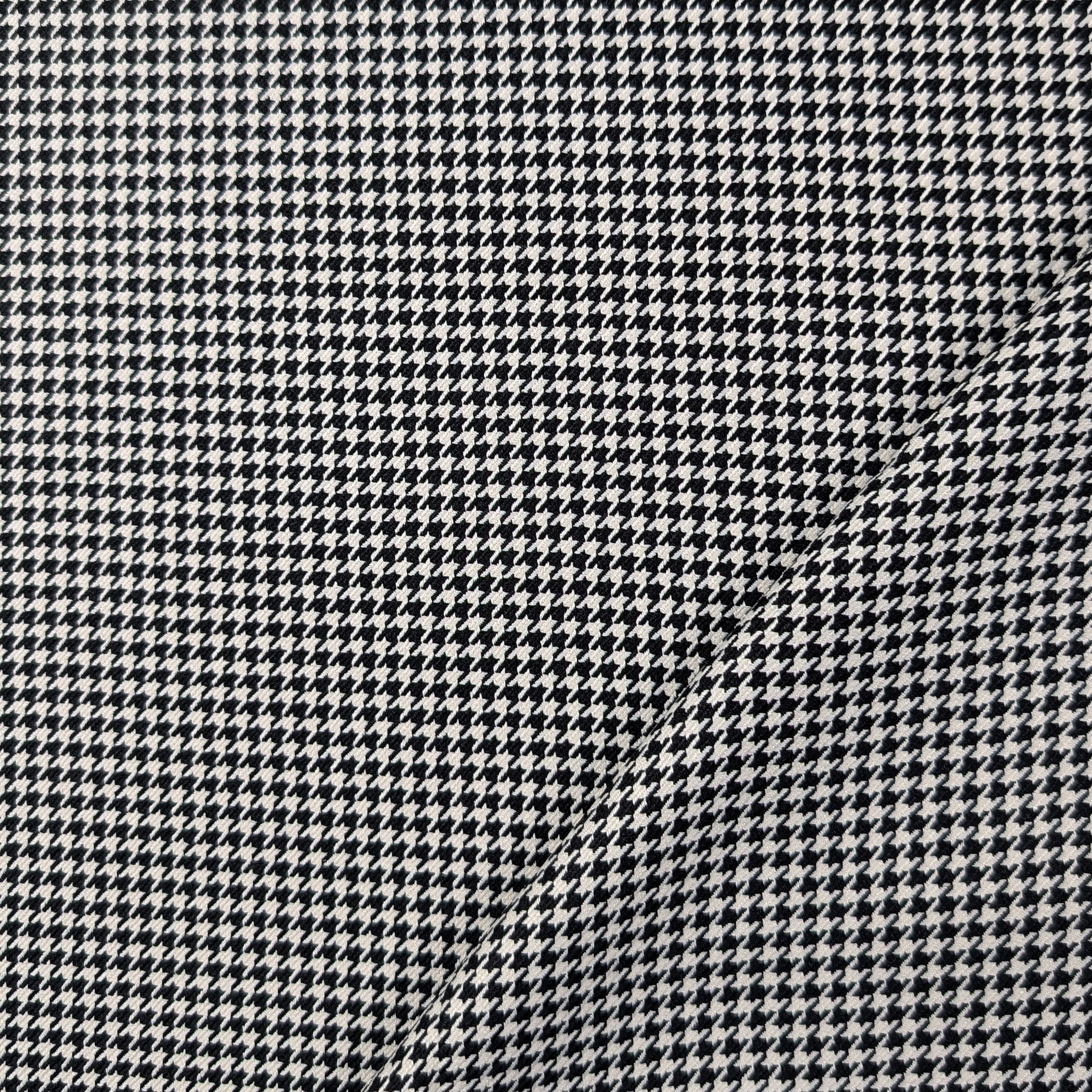 Pied de Poule Bianco e Nero Image