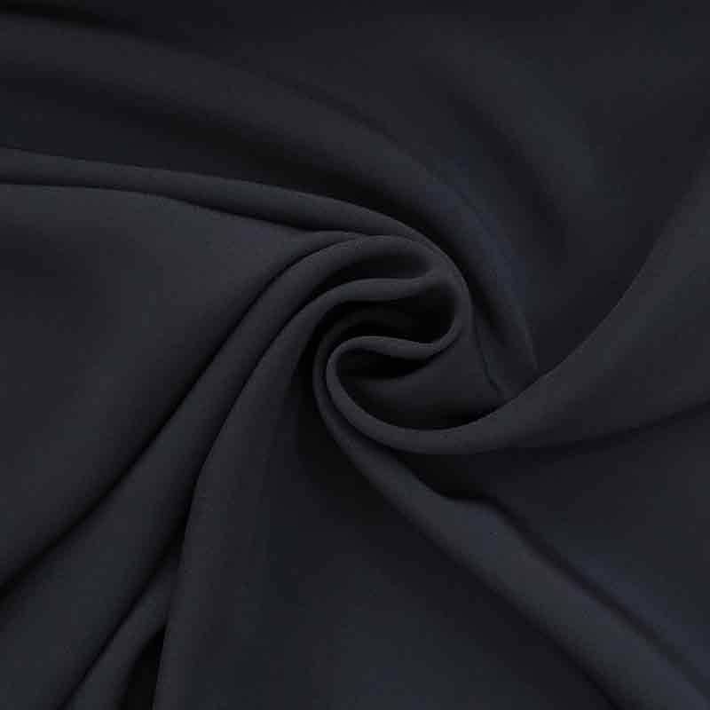 Crepe cady blu arricciato