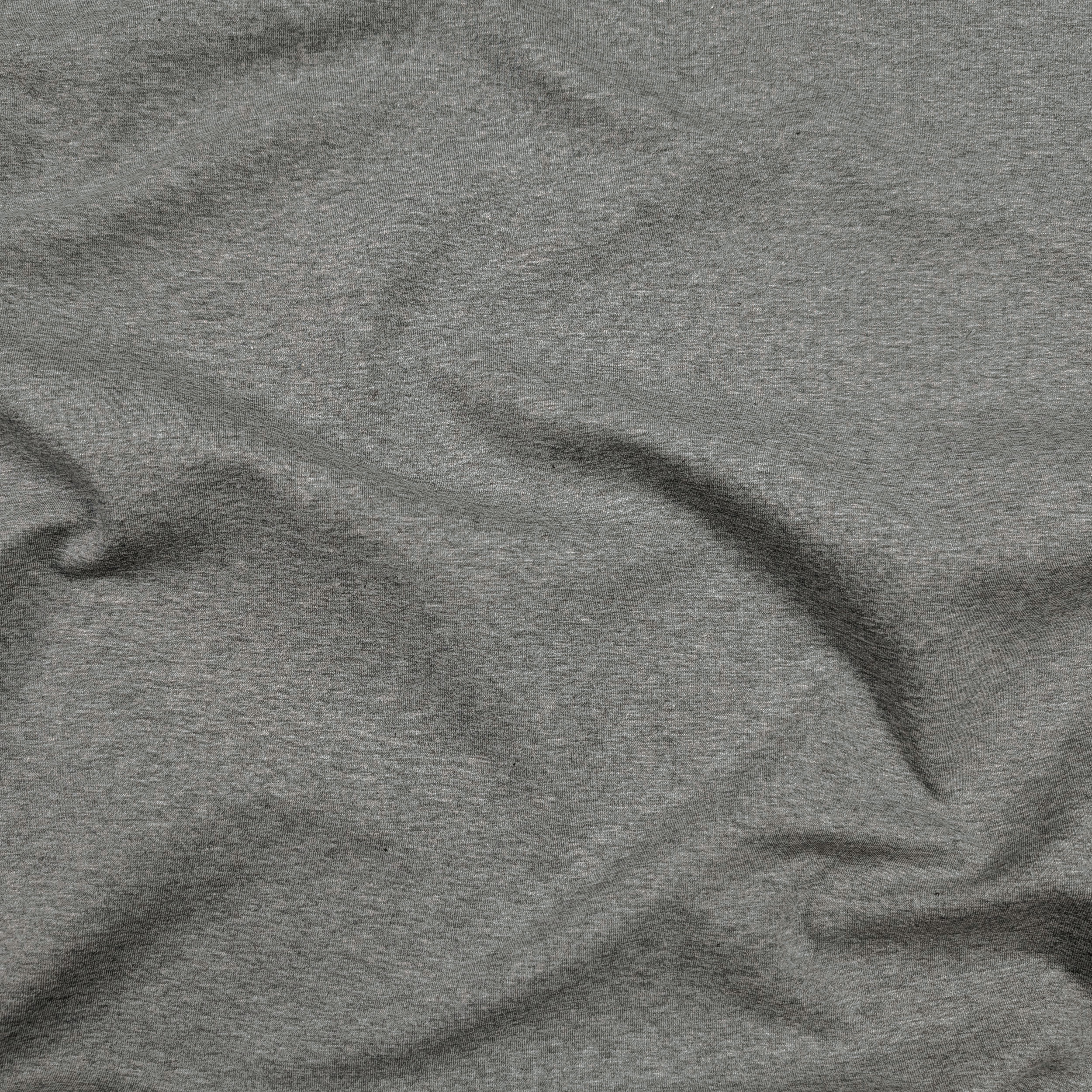 Felpa Cotone Double Grigio Melange e Blu Image