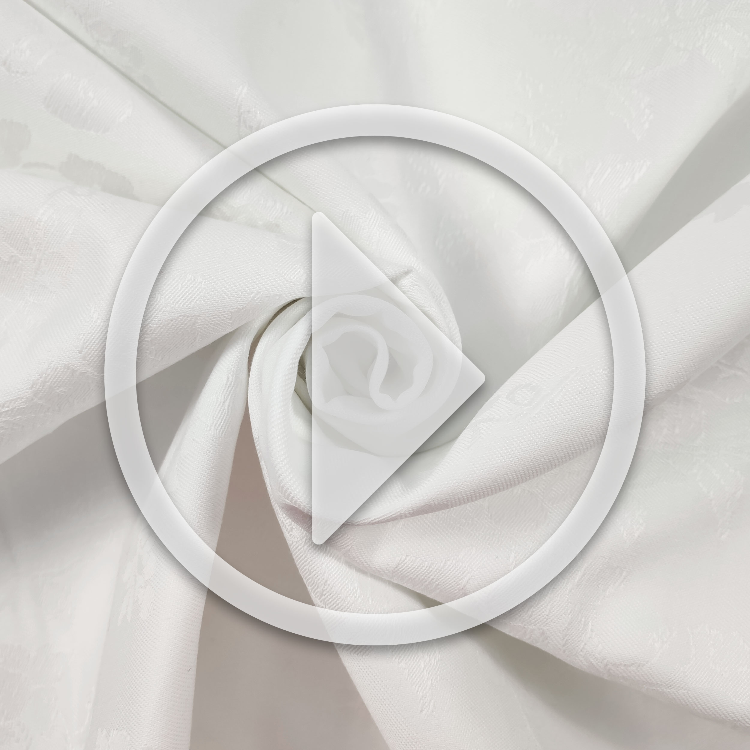 Tessuto Fiandra Cotone Bianco Image