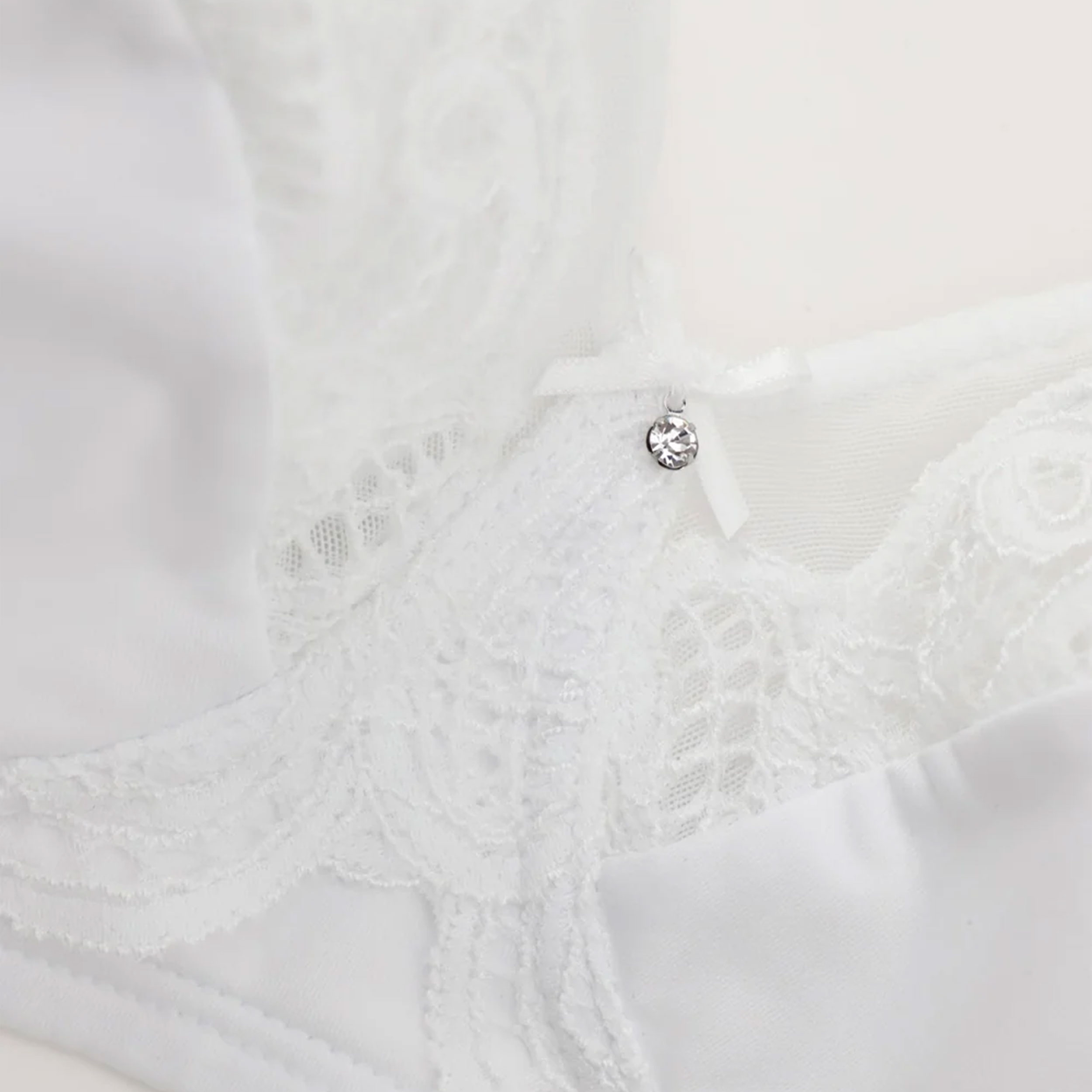 Reggiseno Lepel Senza Ferretto Pizzo Allure Bianco Image