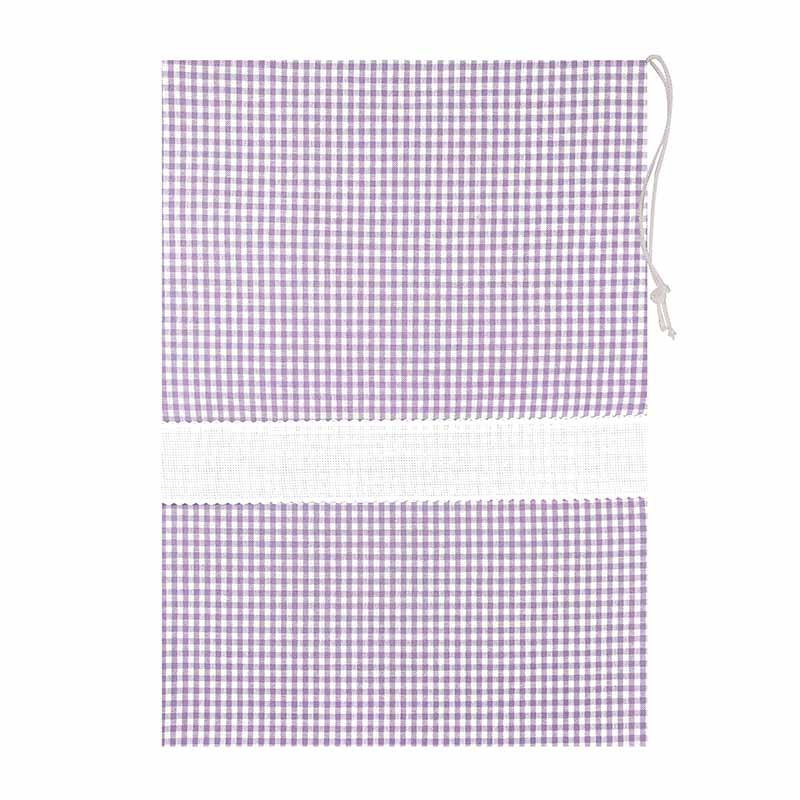 Sacchetto in cotone lilla