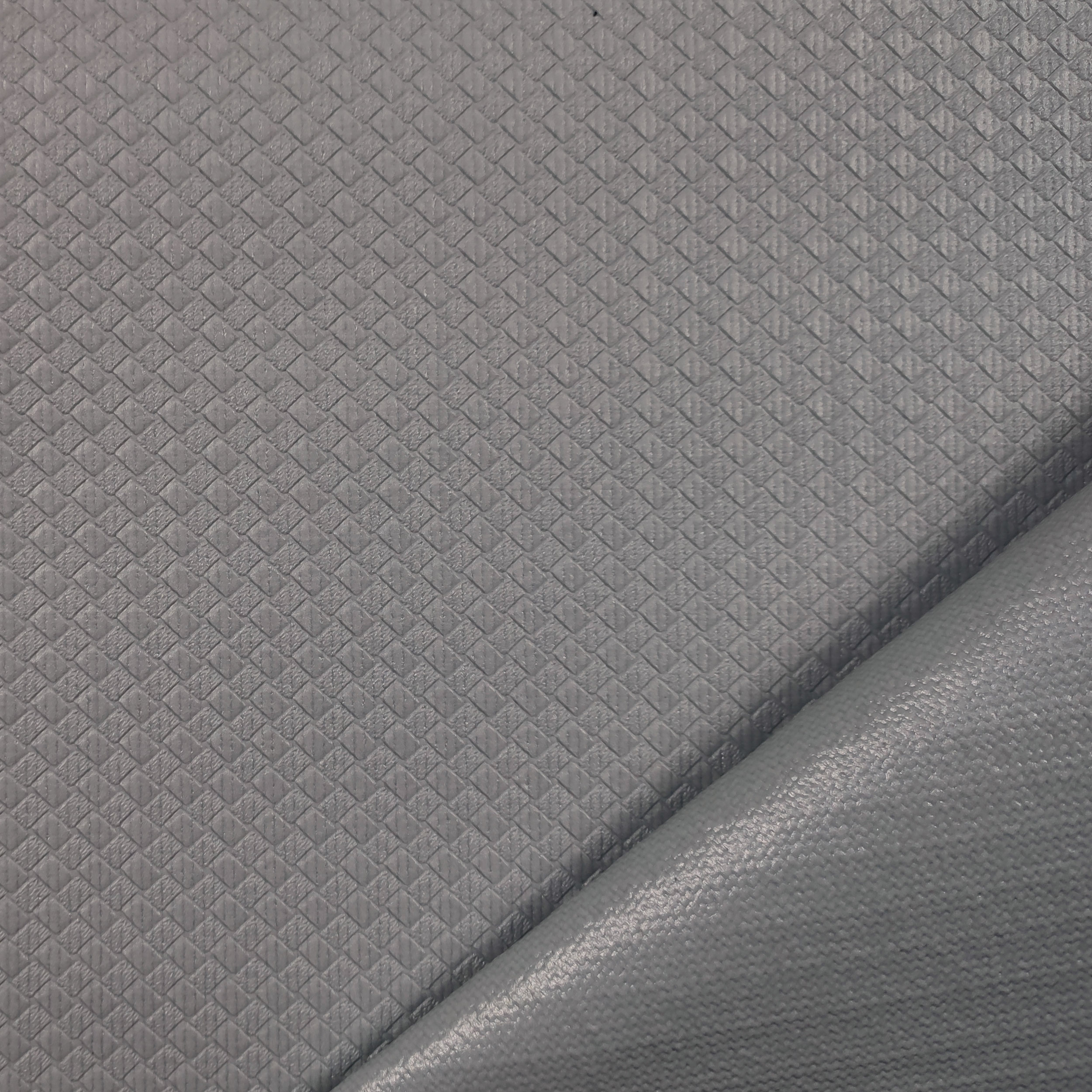 Tappeto Antiscivolo Intrecciato Grigio