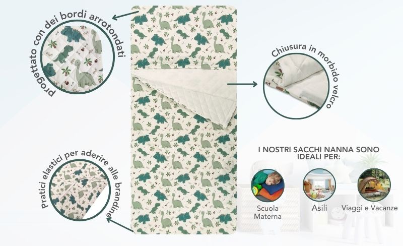 sacco nanna caratteristiche