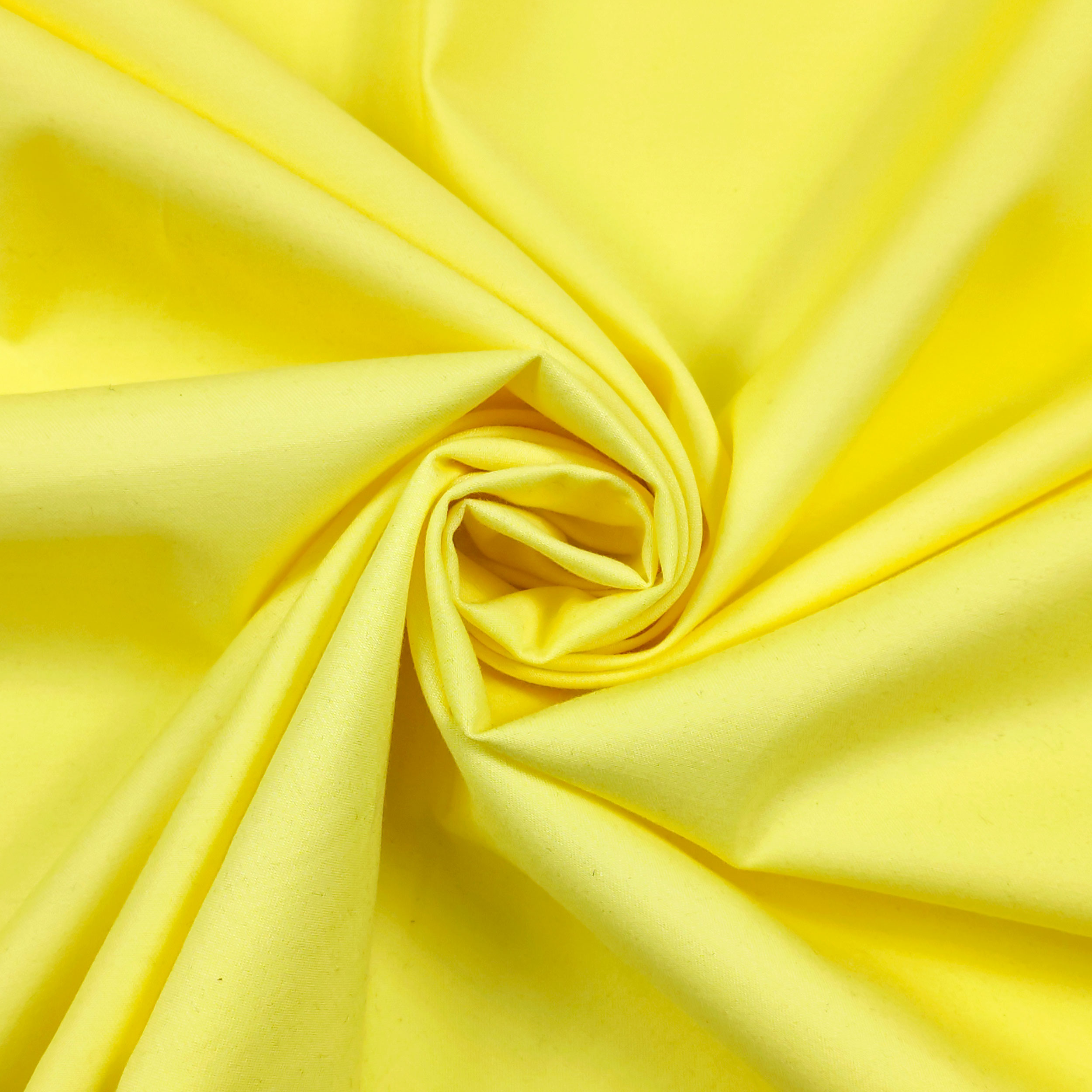 rasatello elasticizzato di cotone giallo