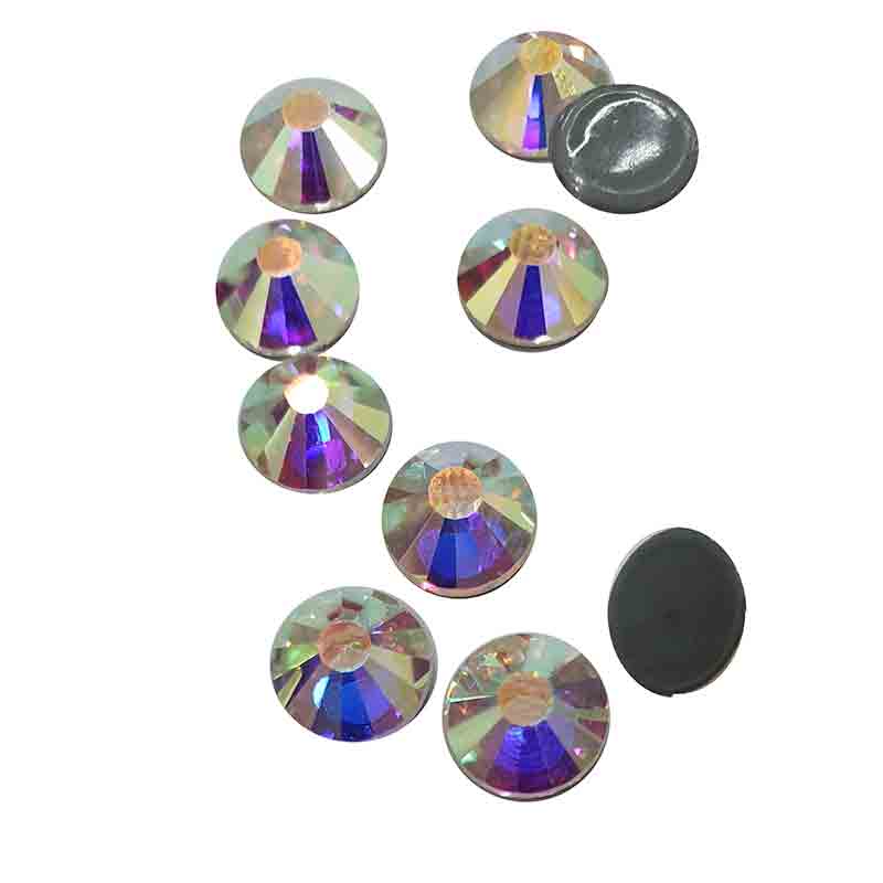 Strass MC Hotfix Crystal AB SS 34