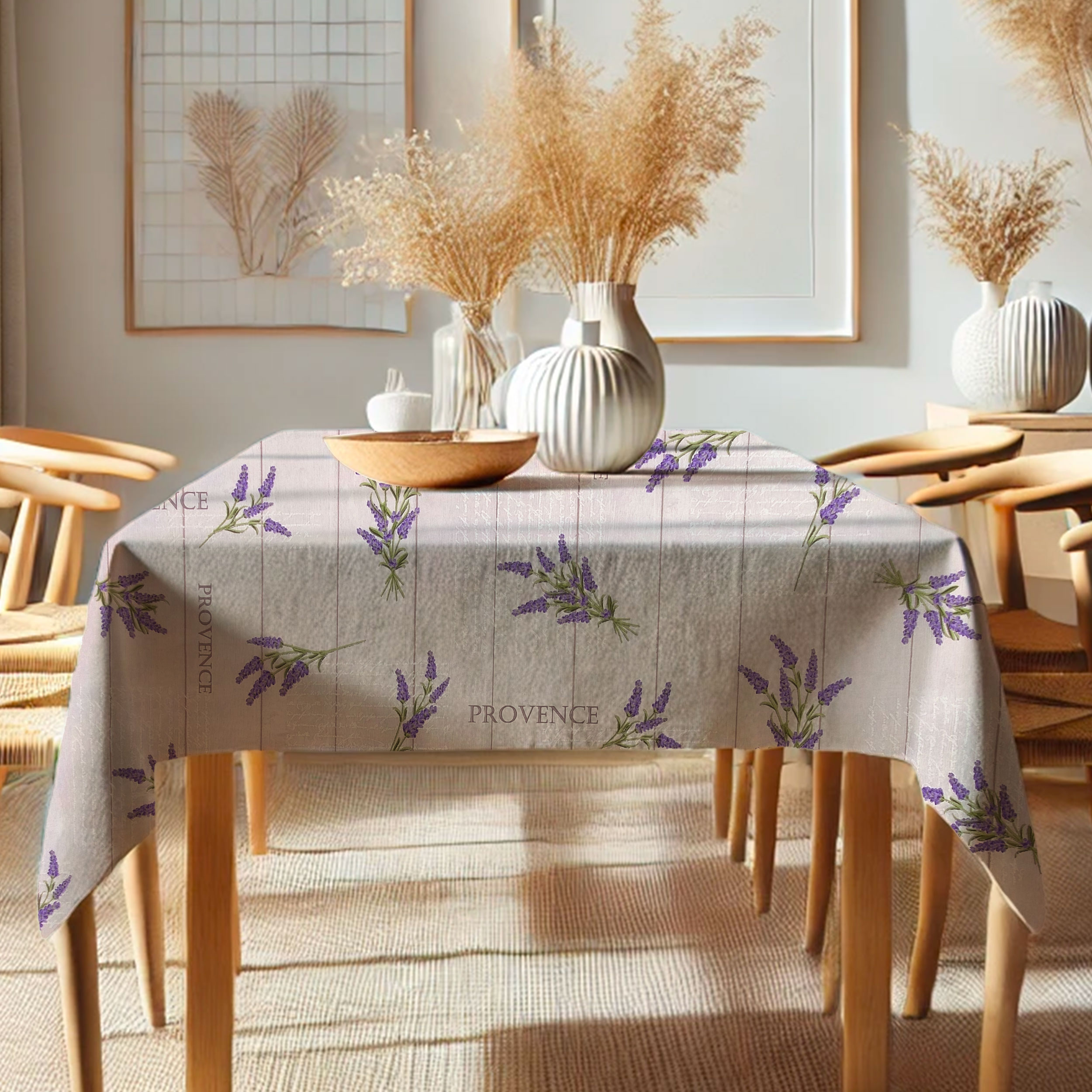 Cotone Tessuto Cotone Lavanda "Provence"
