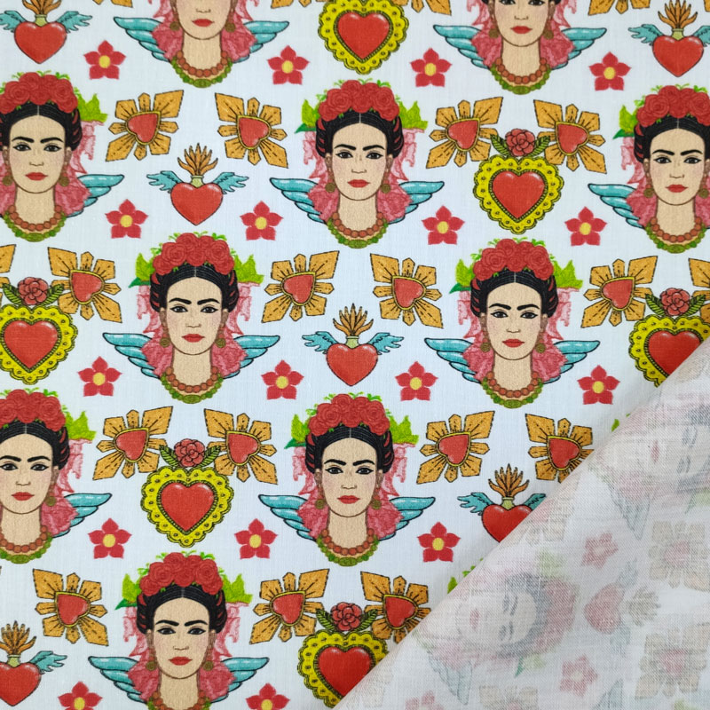 tessuto cotone leggero frida kahlo (1)