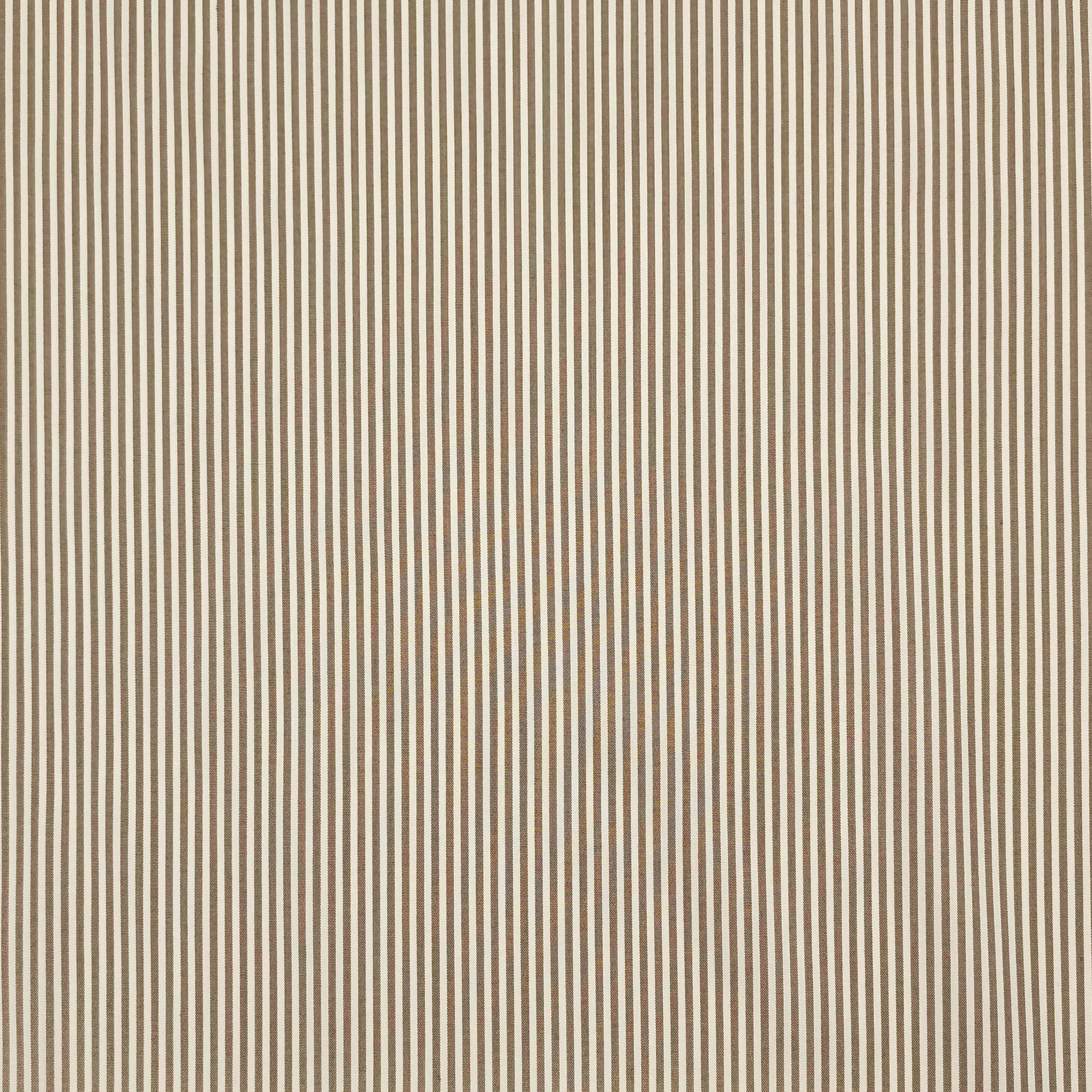 Tessuto Elasticizzato Righe Beige e Panna
