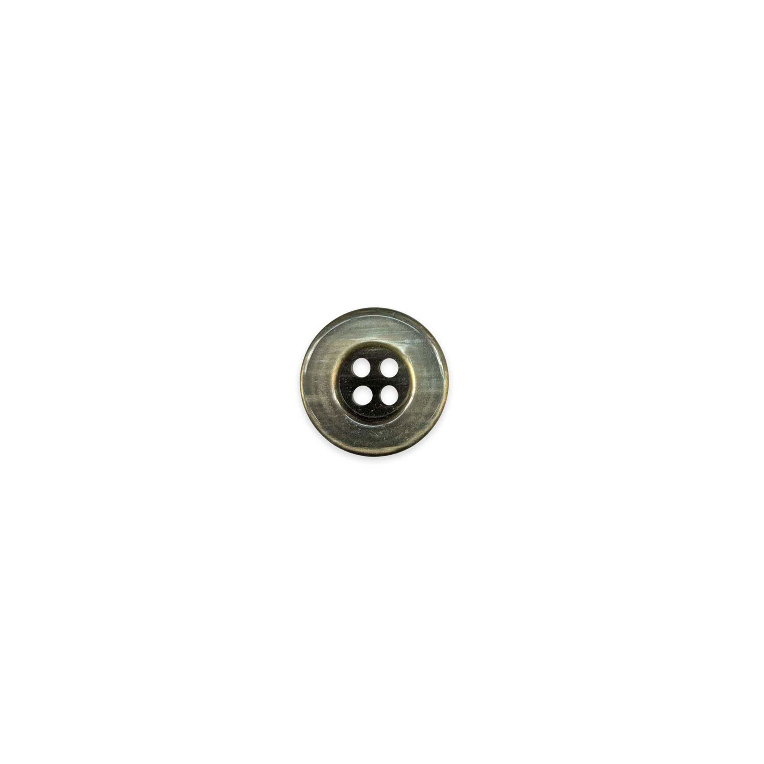 Bottone Madreperla 4 Fori Taupe Lin 24 Image