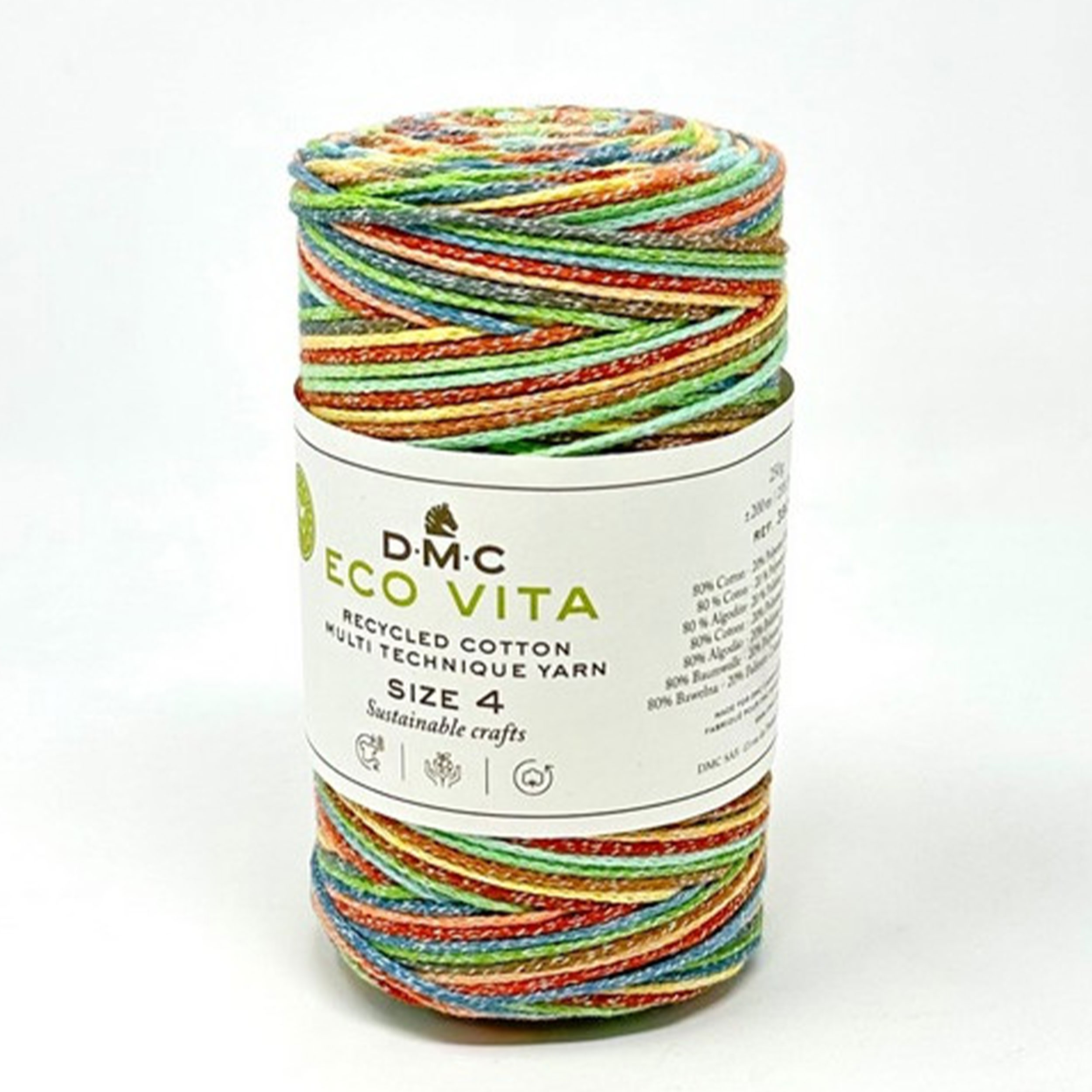 Filato DMC Multitecnica Eco Vita Size 4 Multicolor Image