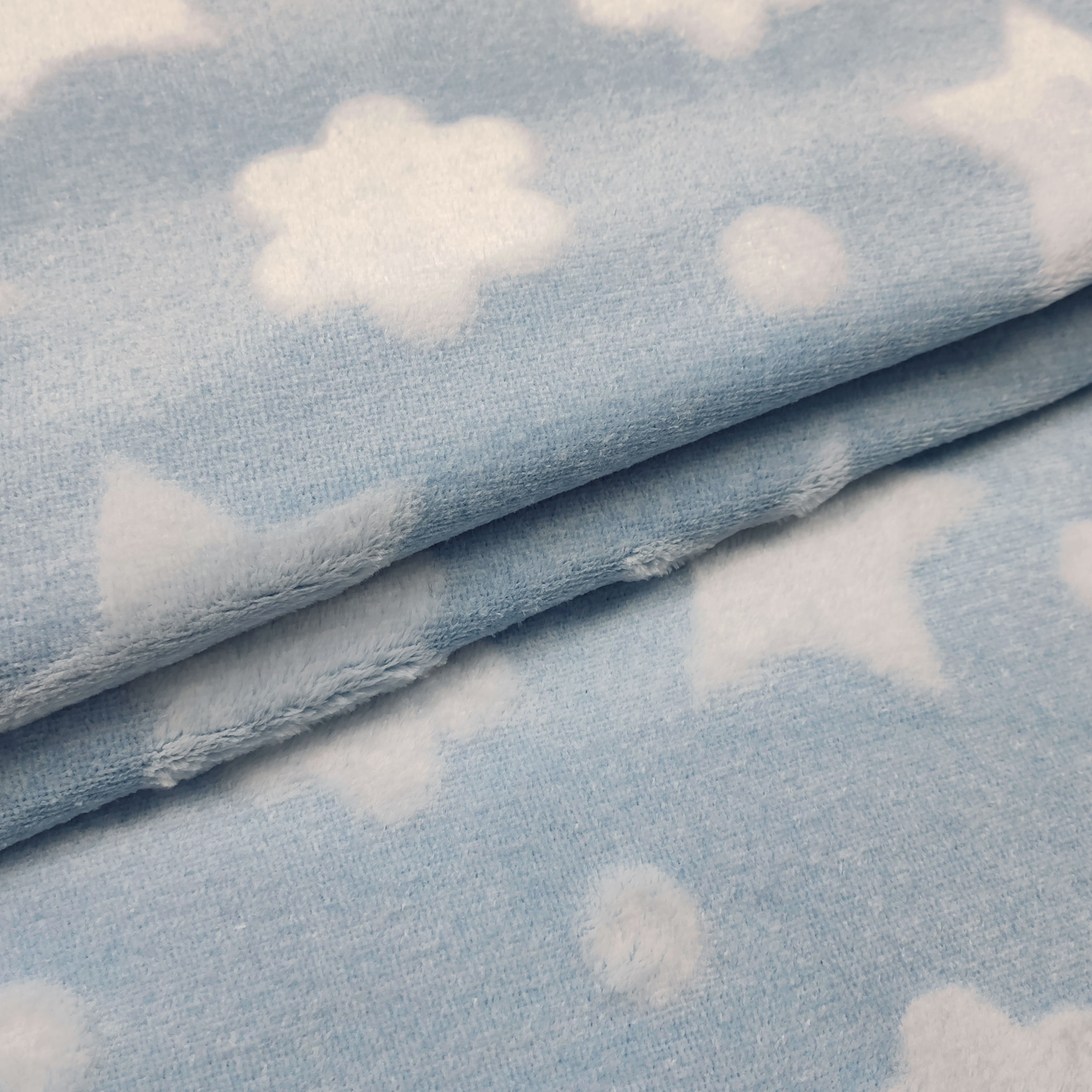 Pile Stelle e Nuvolette Azzurro Baby Image