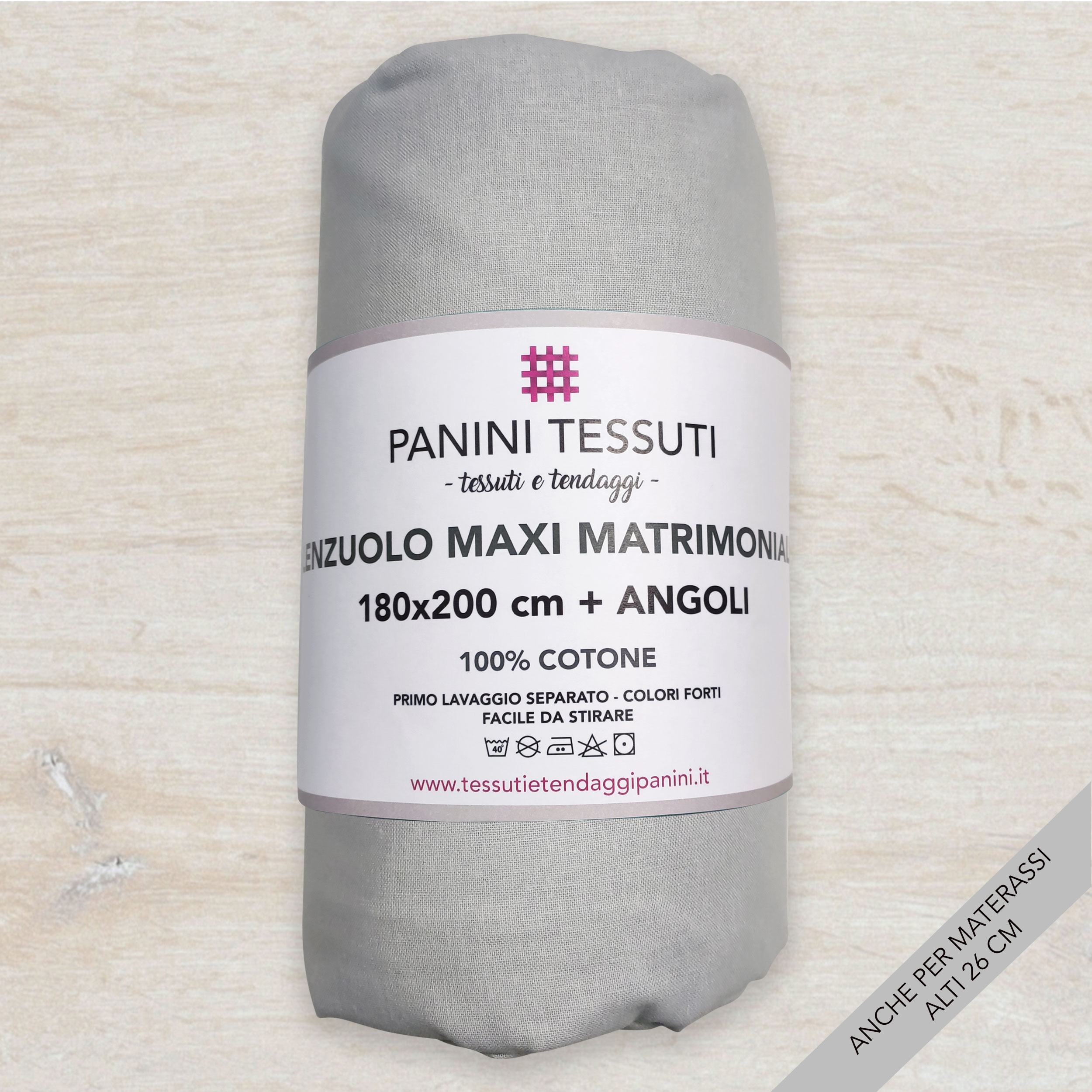 Lenzuolo Maxi Matrimoniale - Panini Tessuti Image