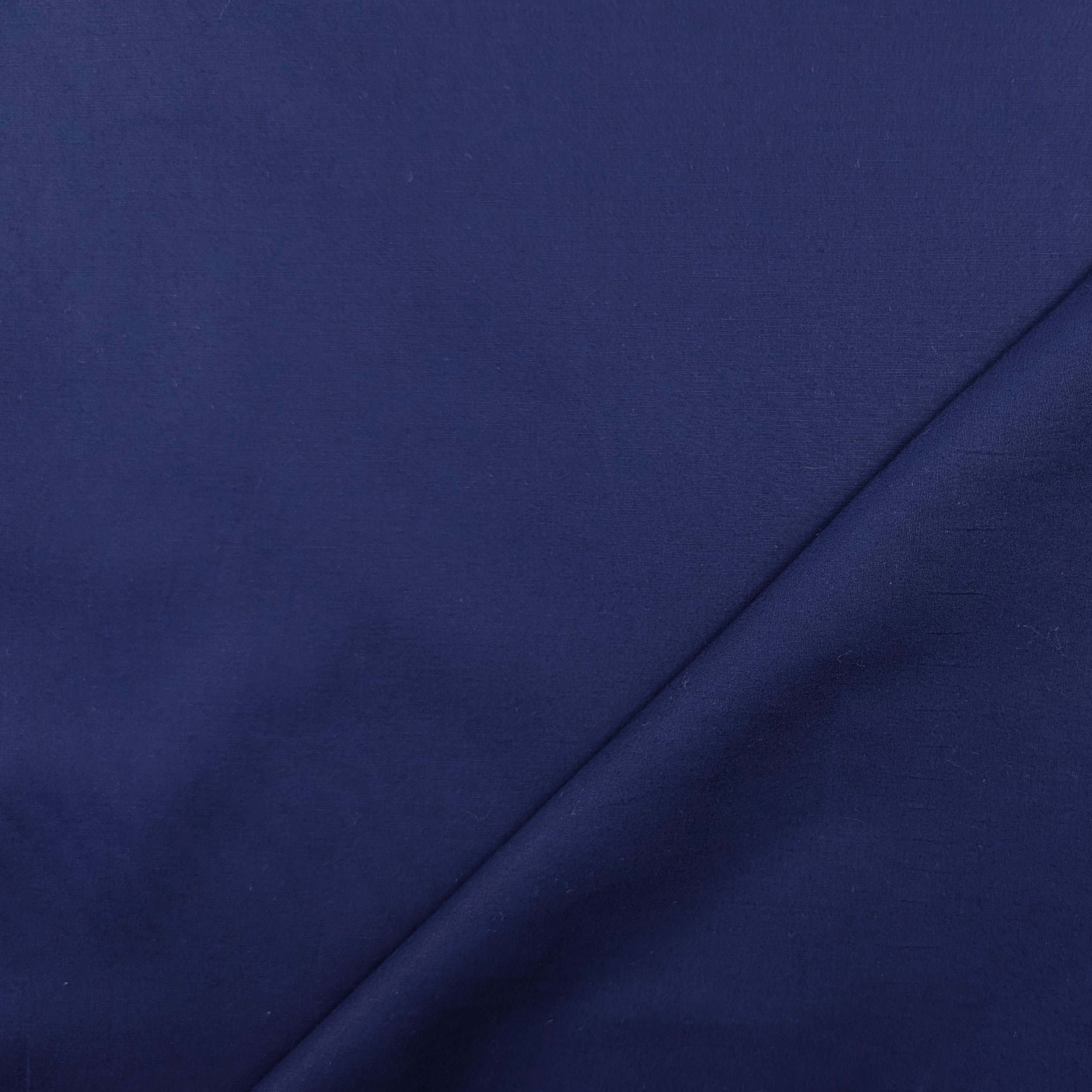 Cotone per Camiceria Tinta Unita Blu Image