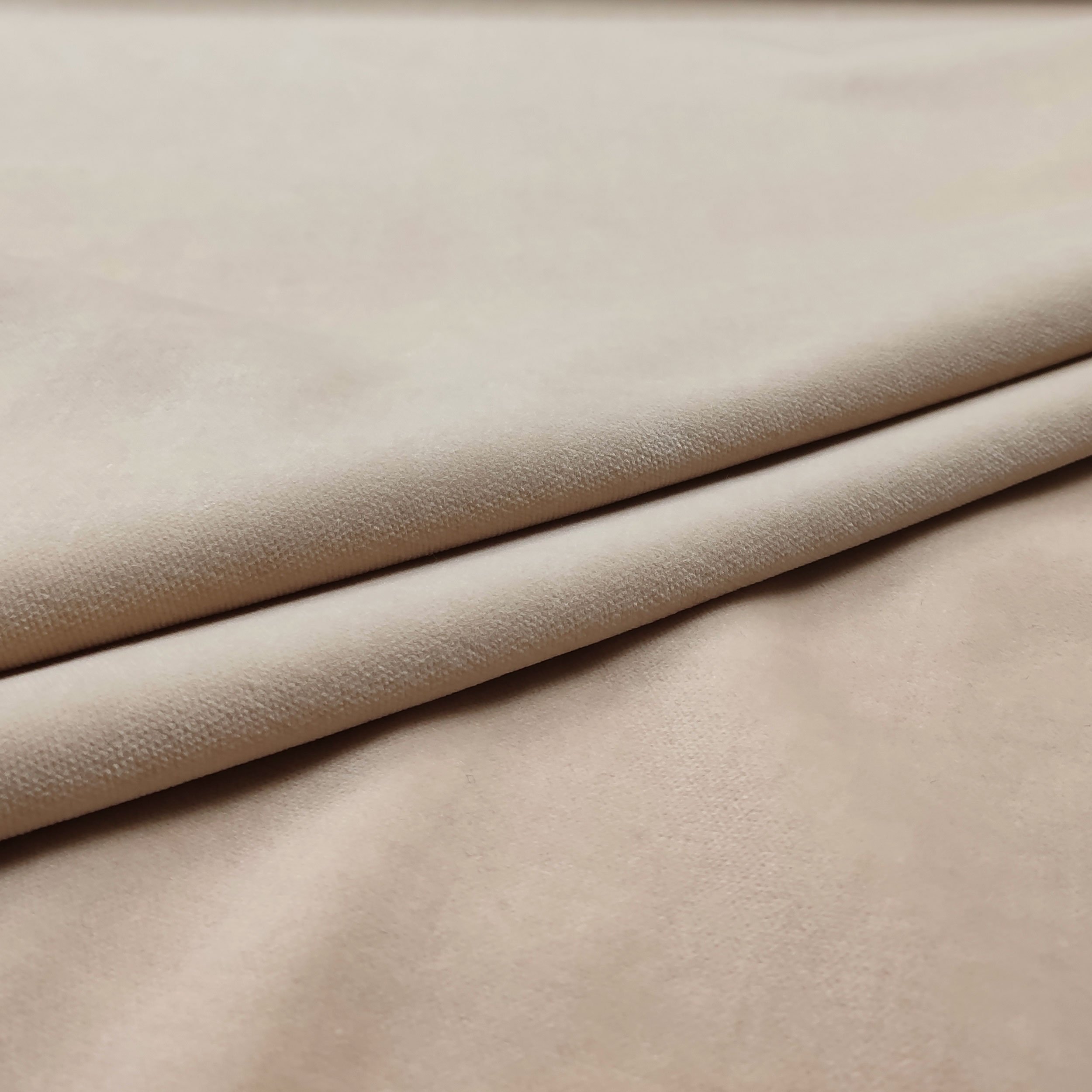 velluto di cotone beige