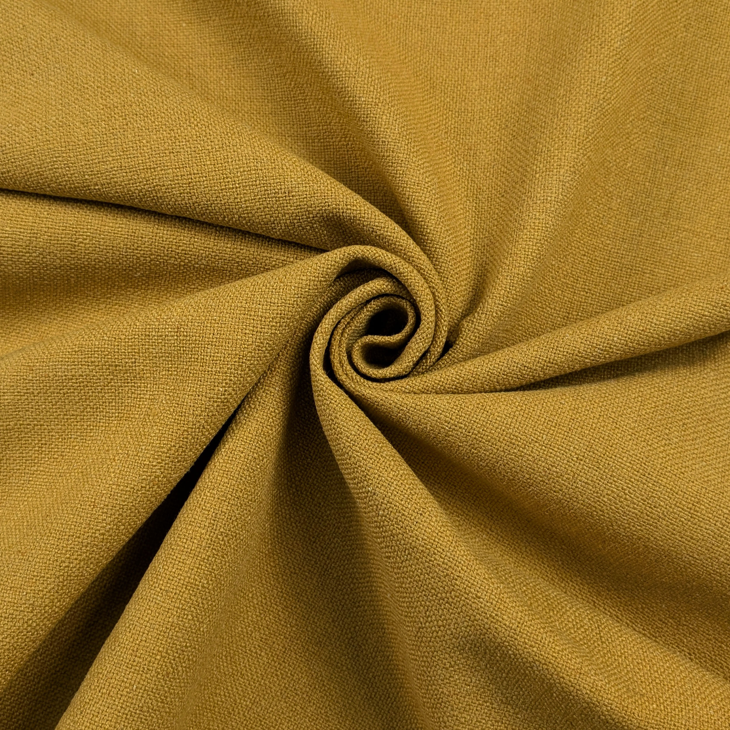 Ritaglio Tessuto Arredo Canapone Mostarda 120x145 cm Image