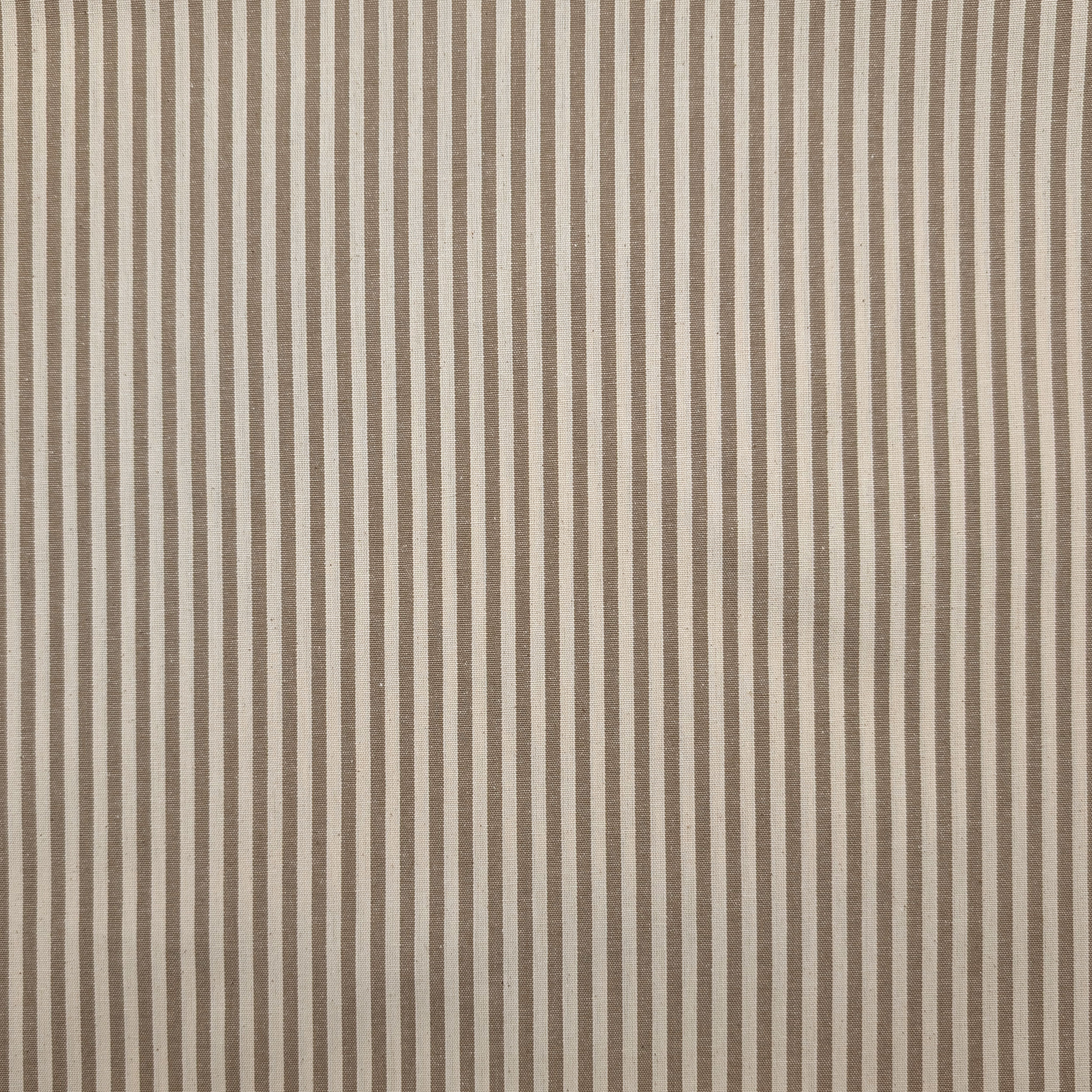Tessuto Tovaglia Rigata in Puro Cotone Image