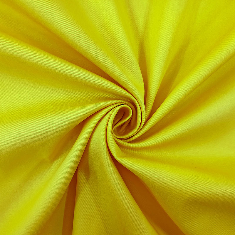 Gabardine di Cotone Giallo 