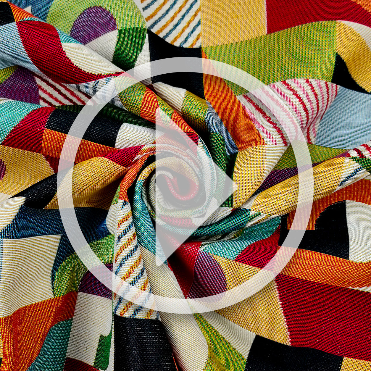 Gobelin Fantasia Geometrie Pop Image
