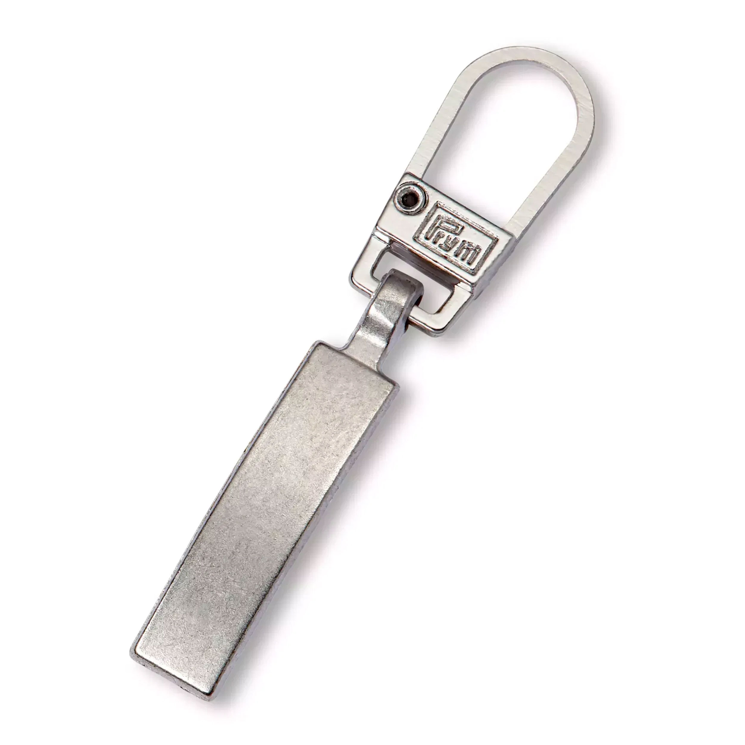 Tiretto Zip Rettangolare Argento Satinato Prym Image