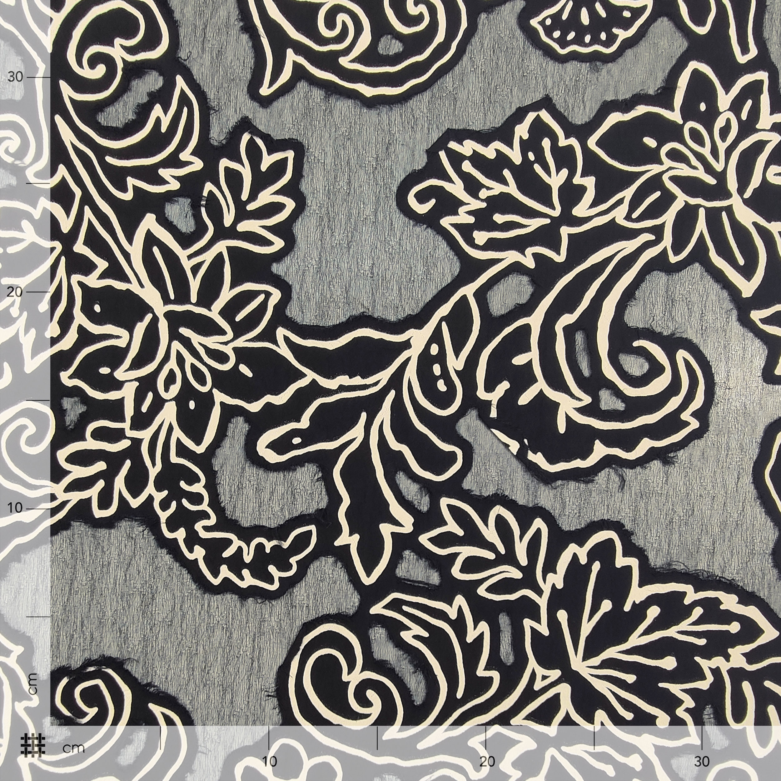 Devorè Alta Moda Fiori Panna e Nero | Panini
