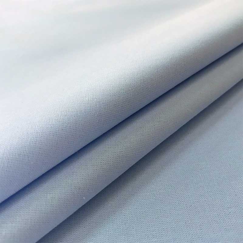 Lenzuola cotone azzurro lux