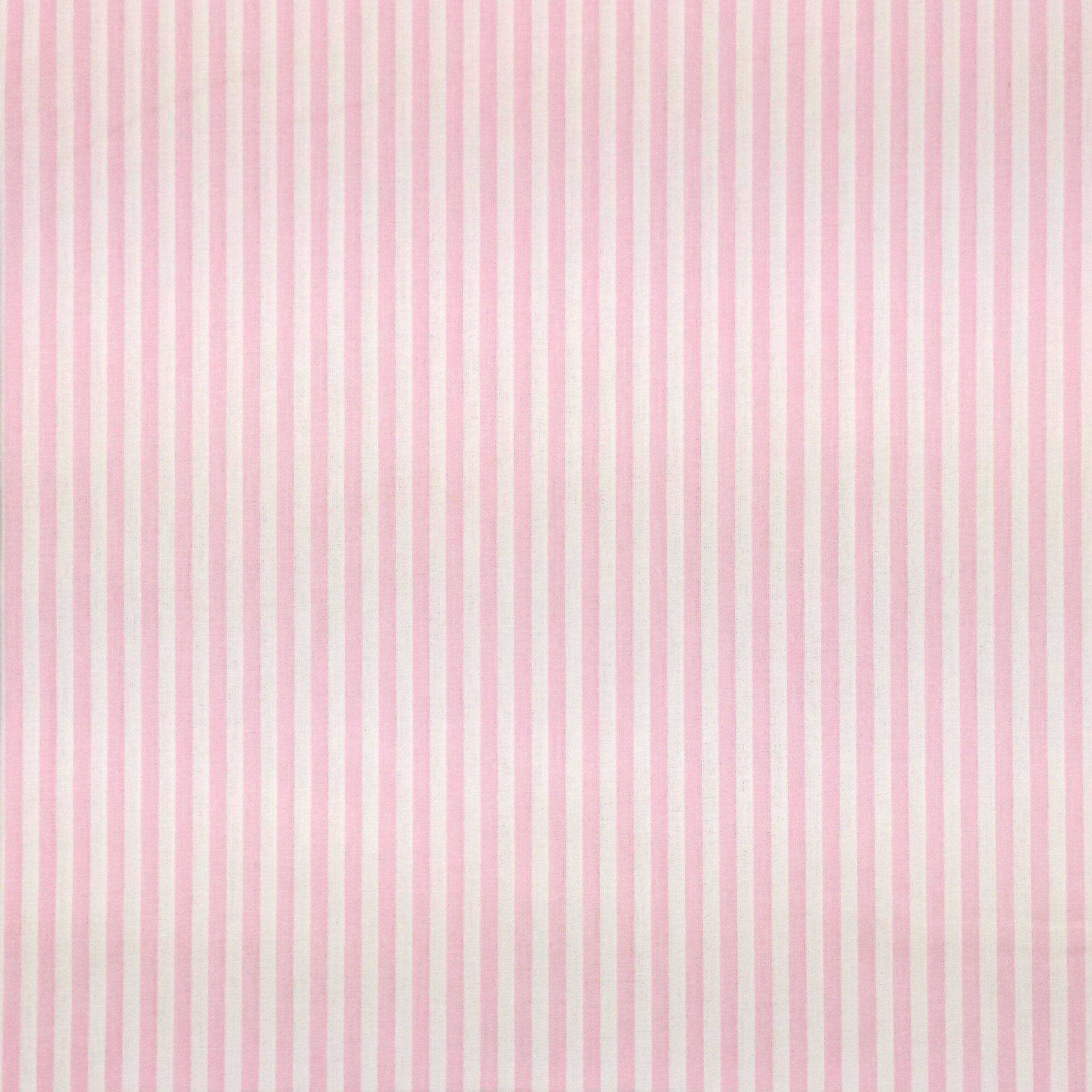 Tessuto Cotone Righe Colorate Sfondo Bianco 4