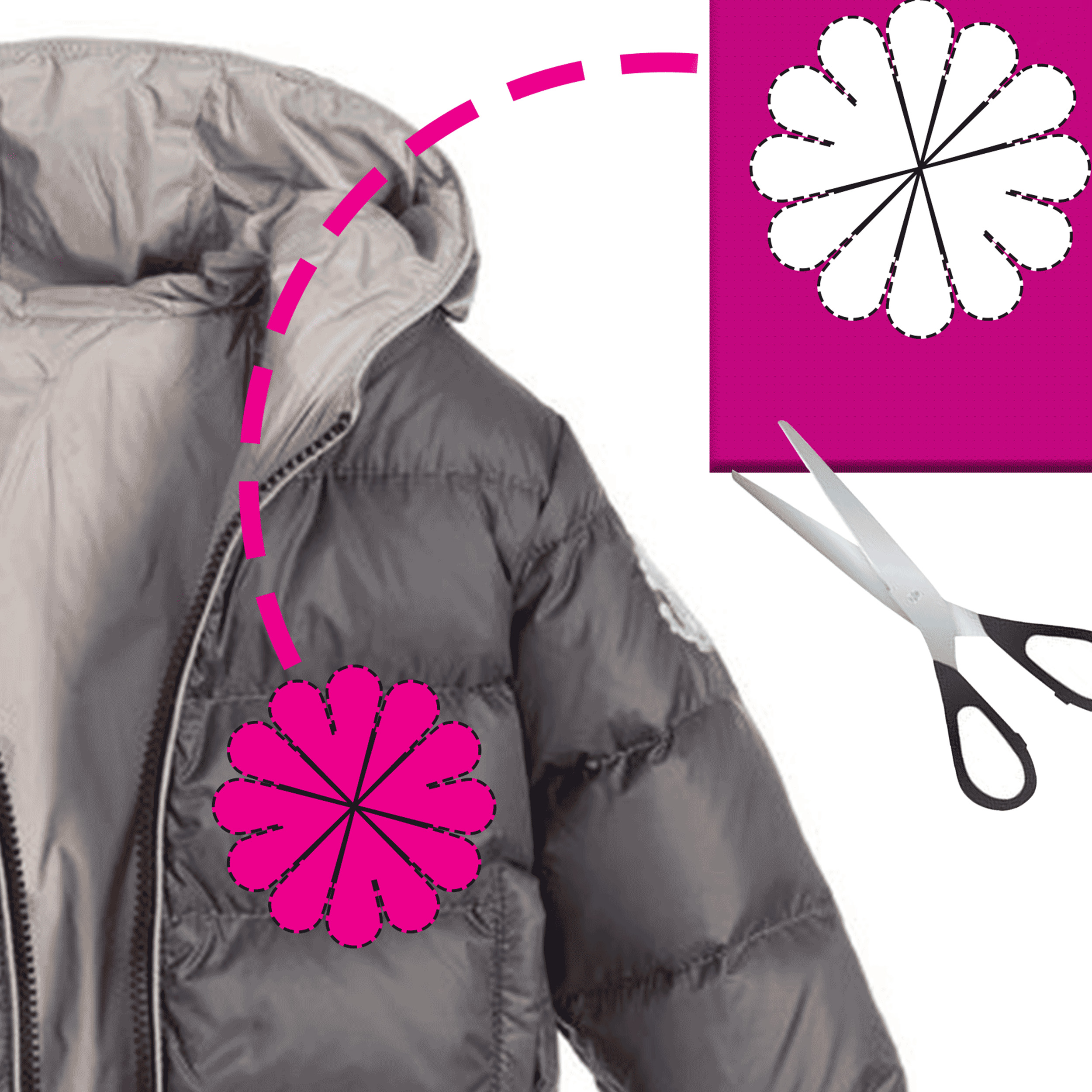 Ripara Strappi Autoadesivo in Nylon Image