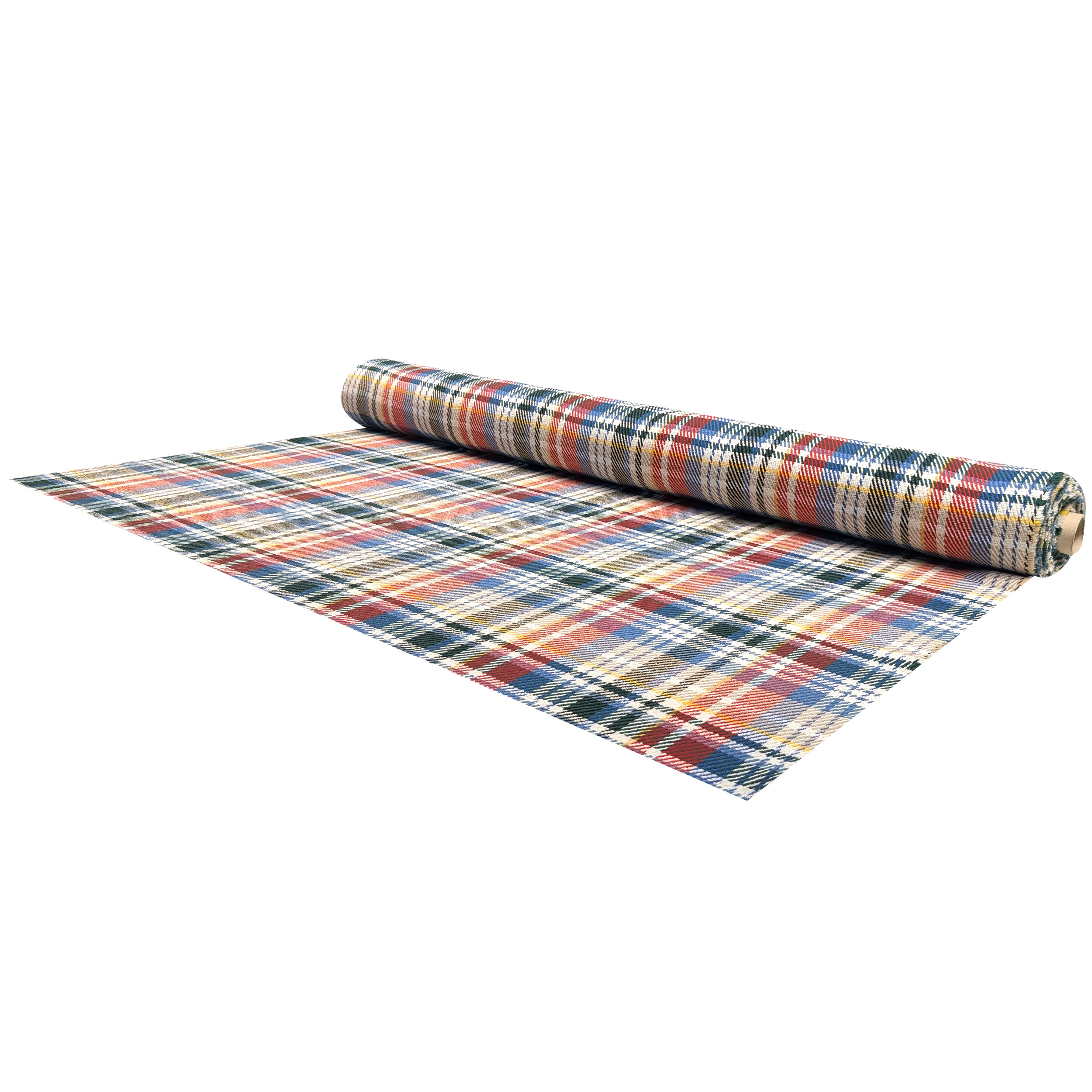 Jacquard Tartan Righe Multicolor Image