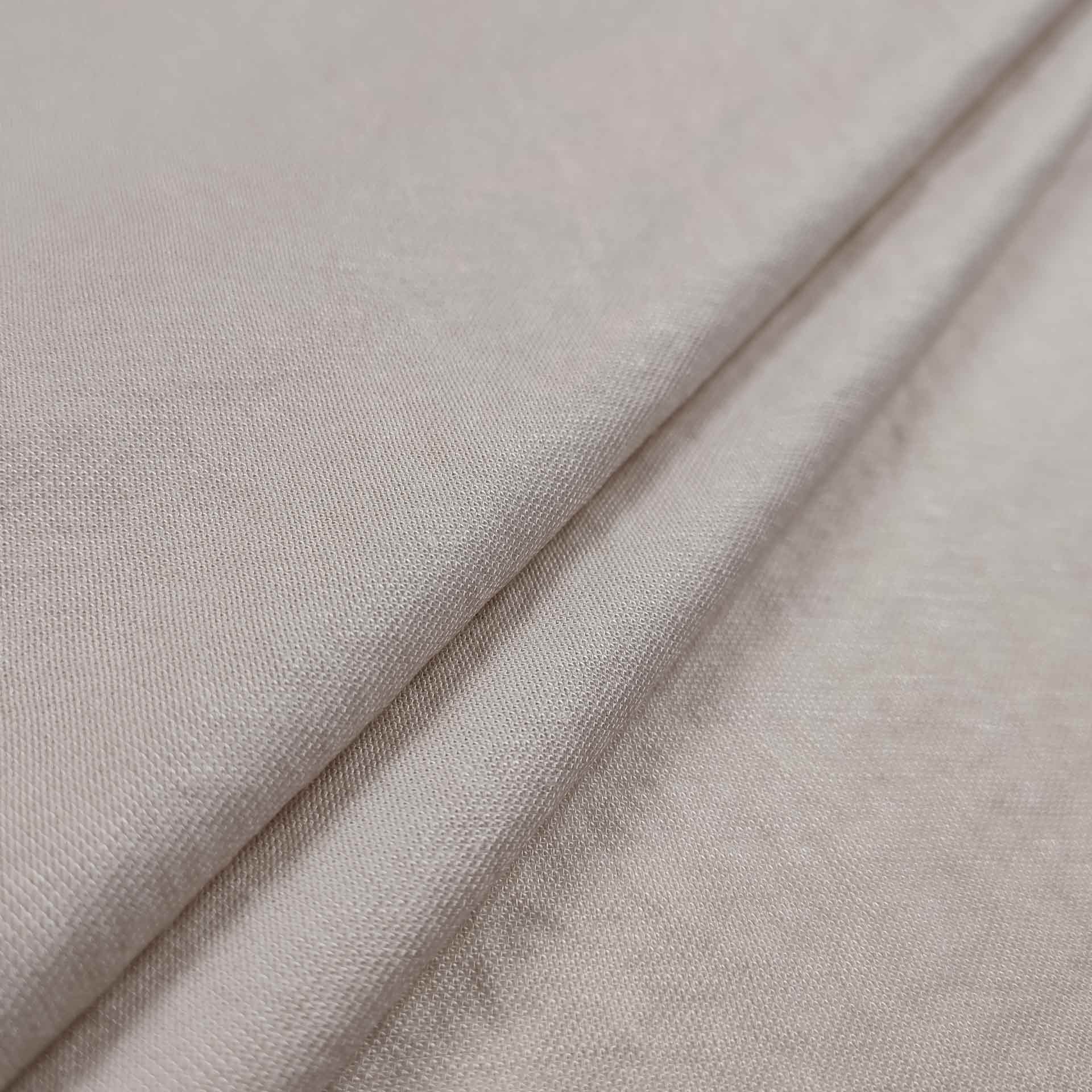 jersey tessuto linen beige