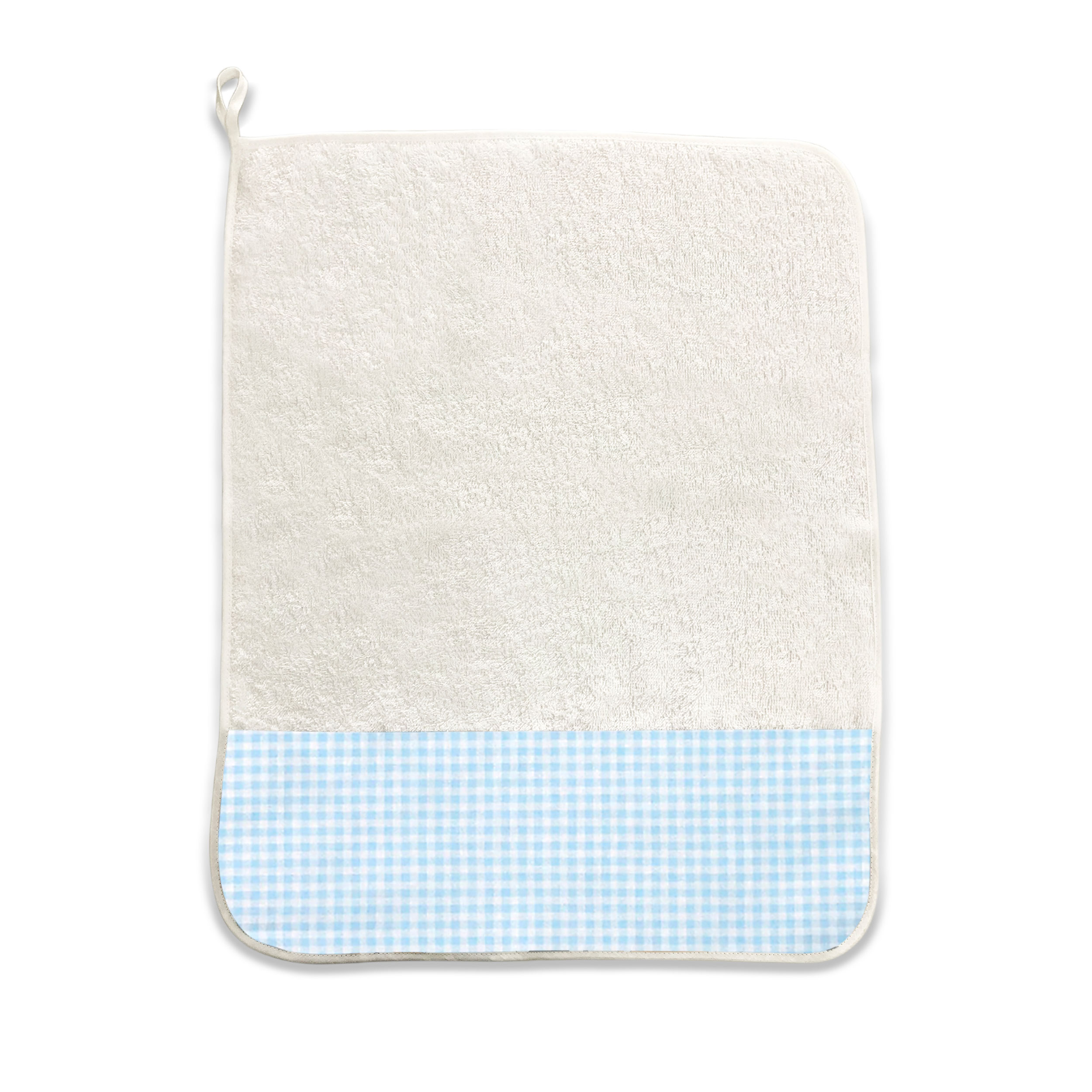 Asciugamano Quadretti Azzurro