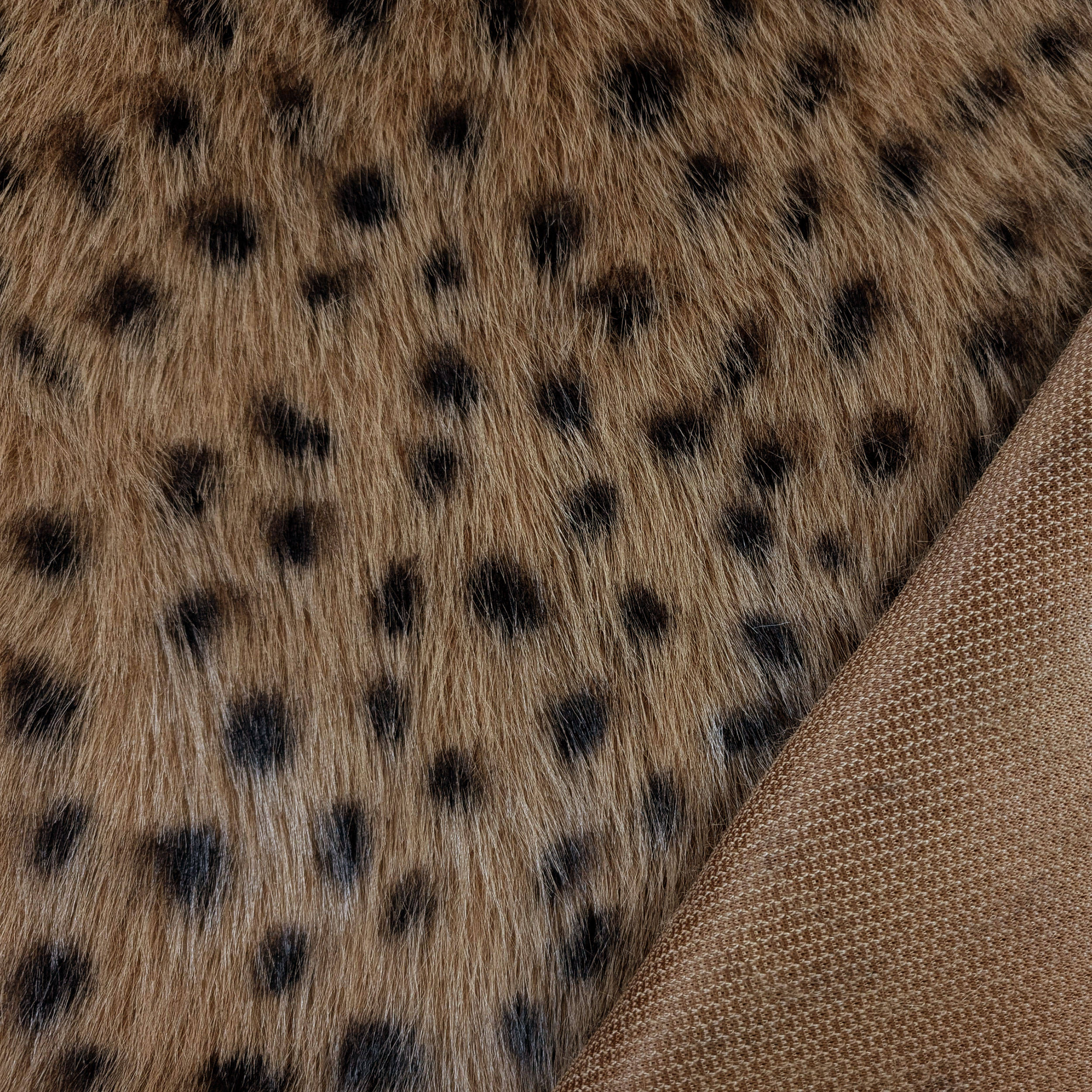 Pelliccia Sintetica Lince Biscotto Image