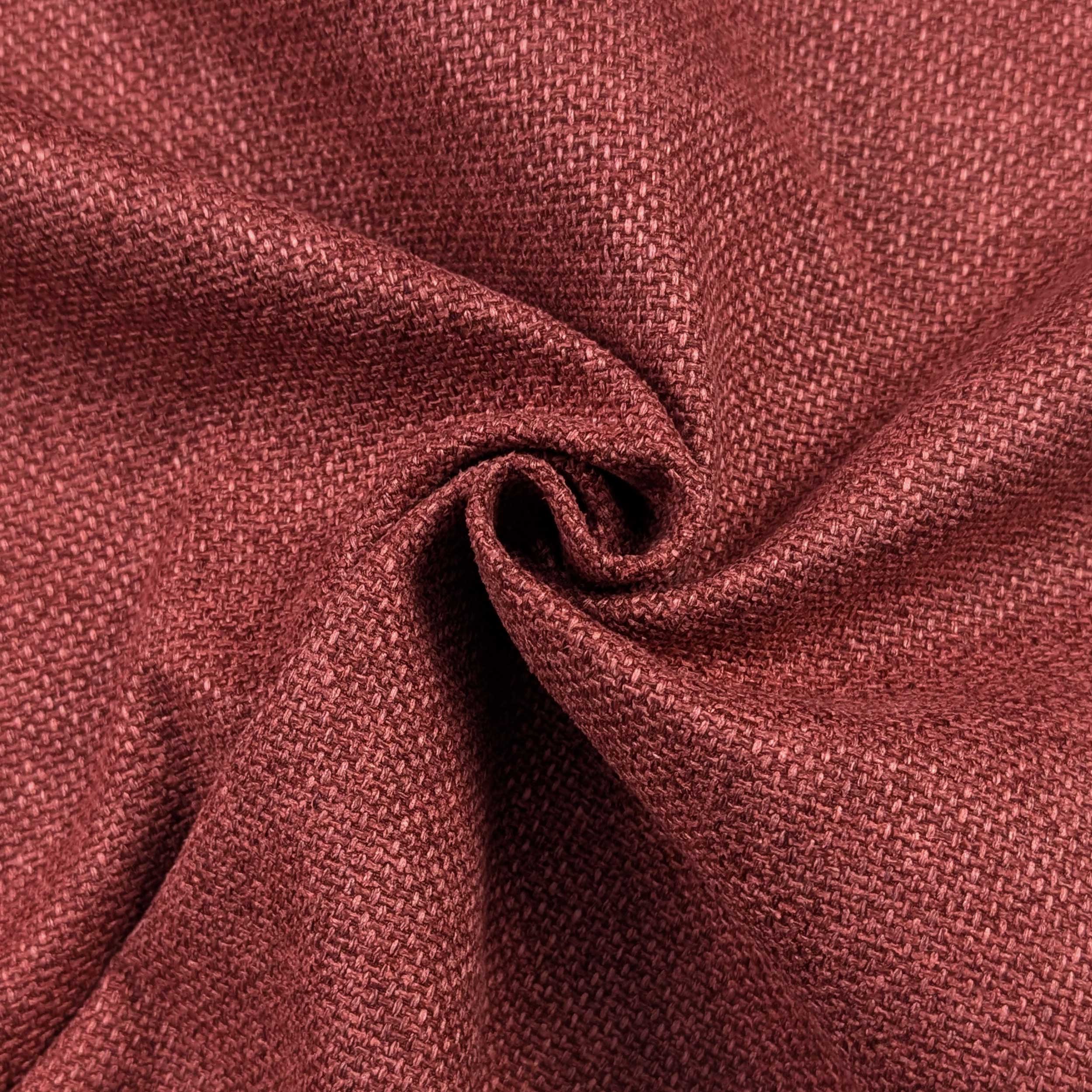Tessuto Arredo Trama Melange Rosso Image