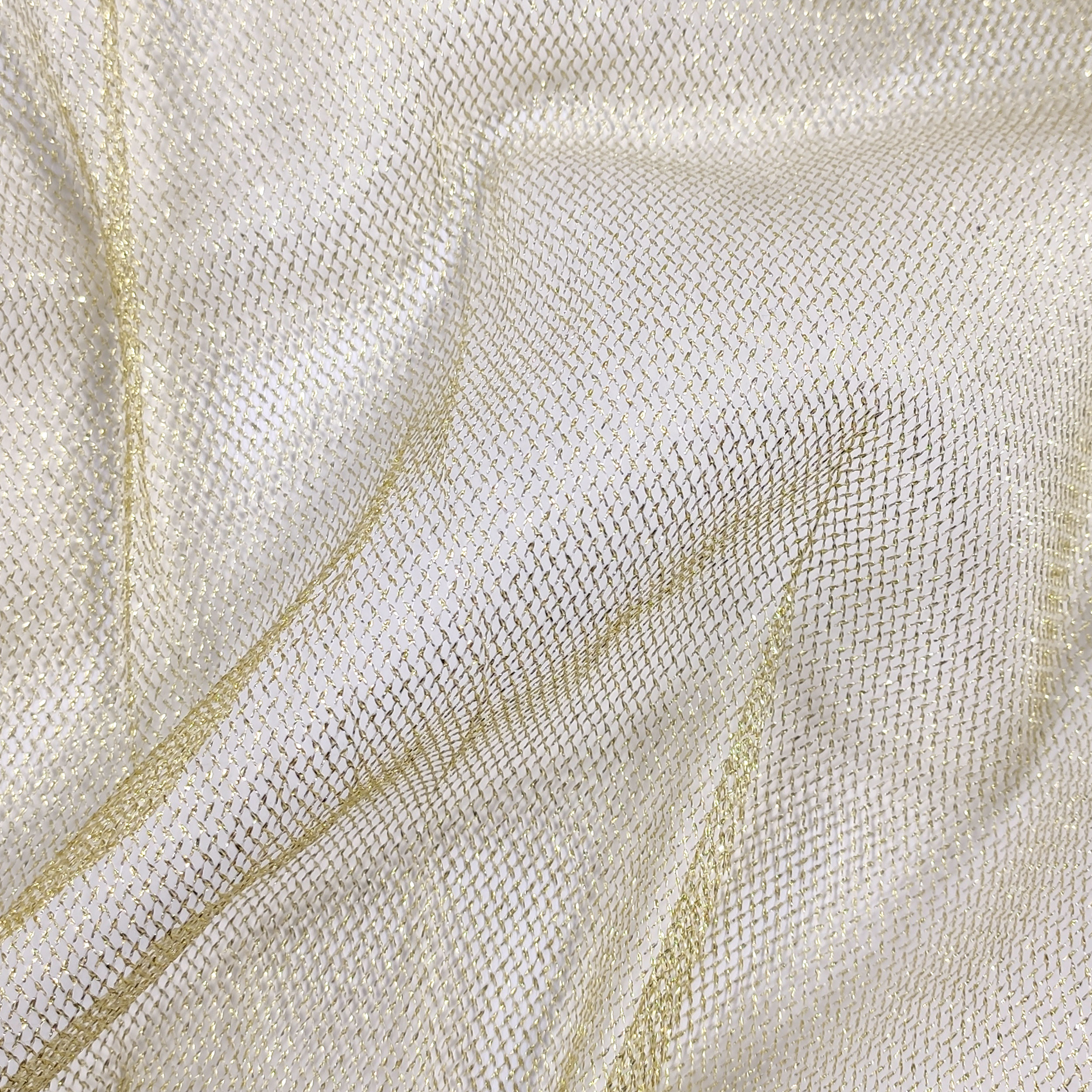 Micro Tulle Lamè Oro