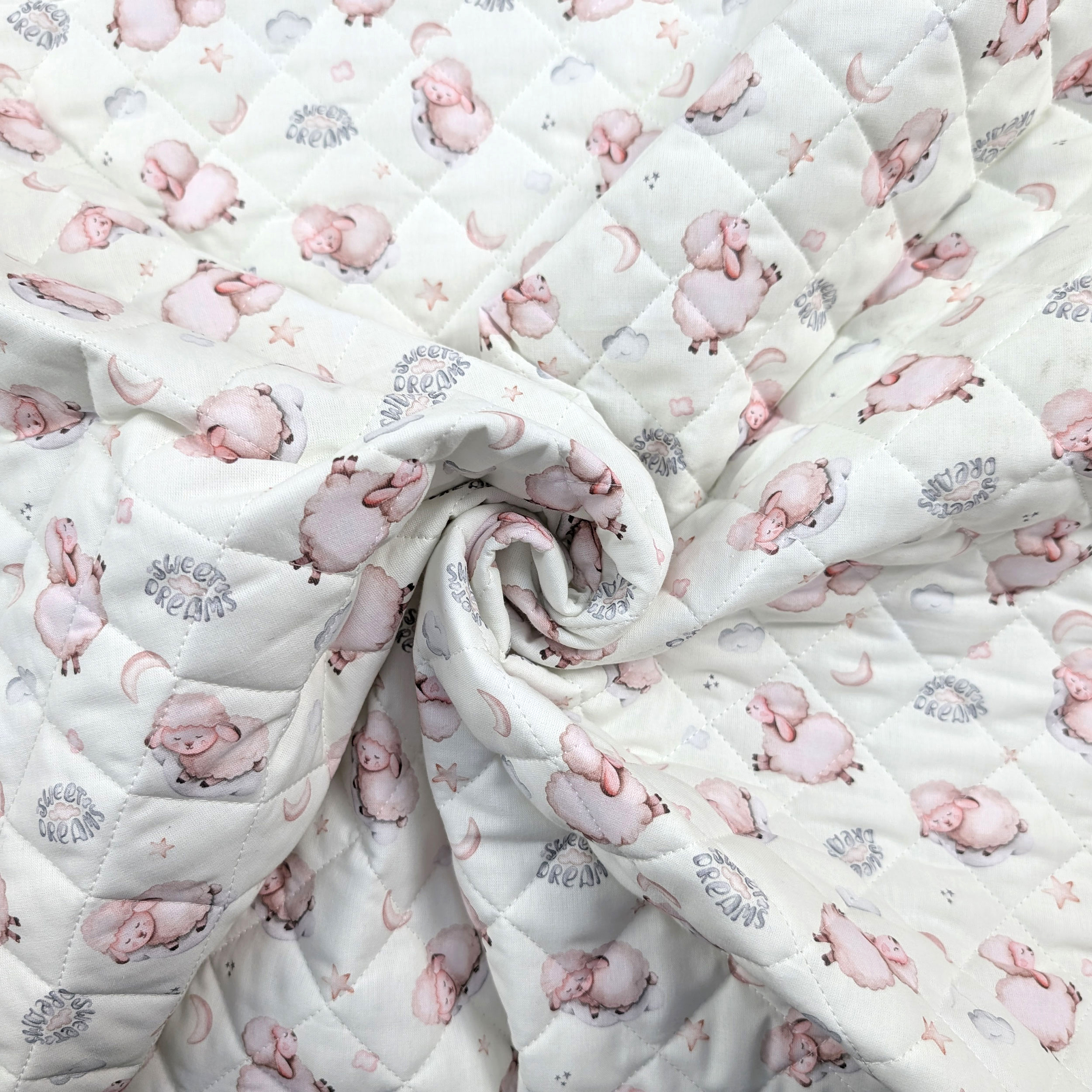 Tessuto Trapuntato Pecorelle Sweet Dreams Image