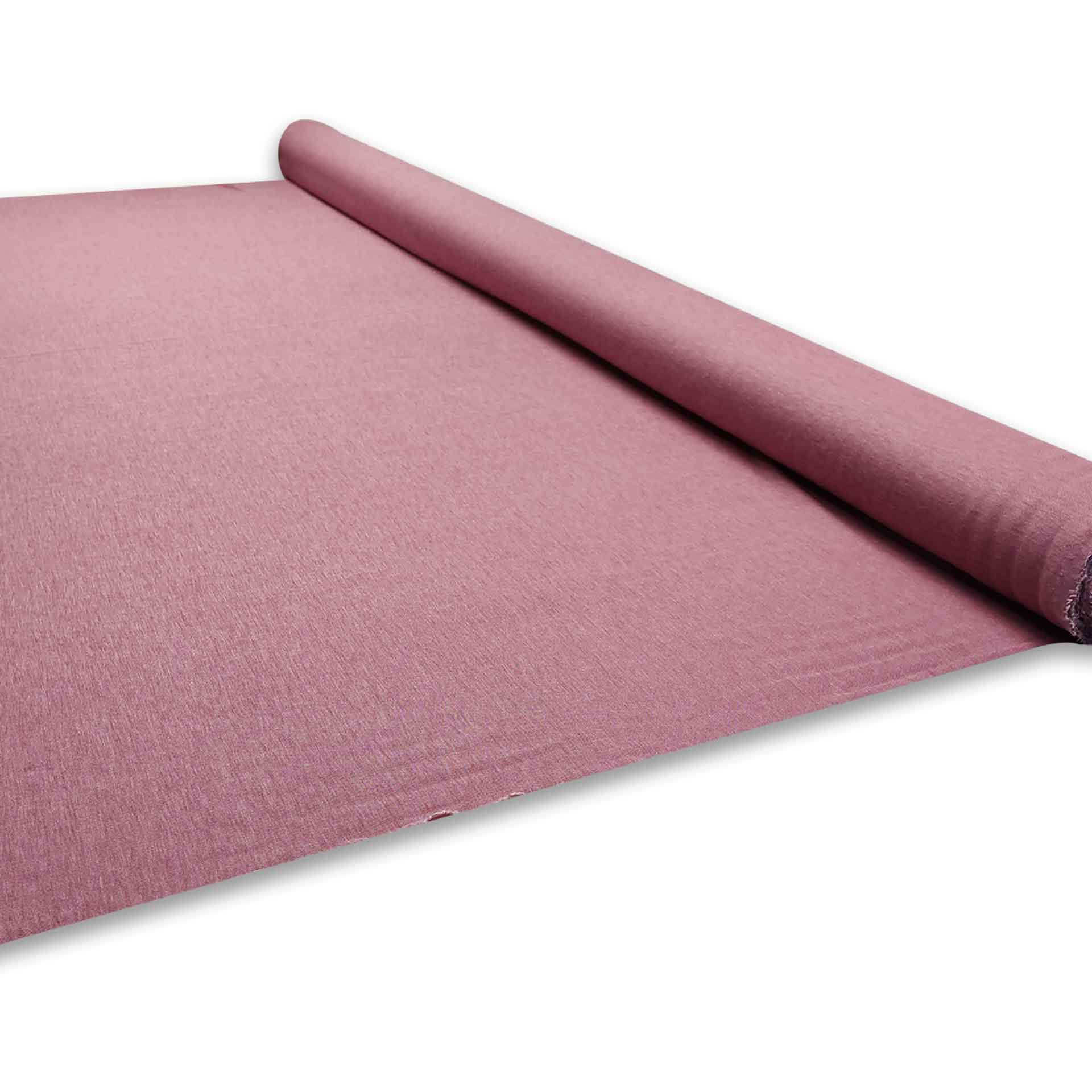 Cotone jersey linen rosa melange