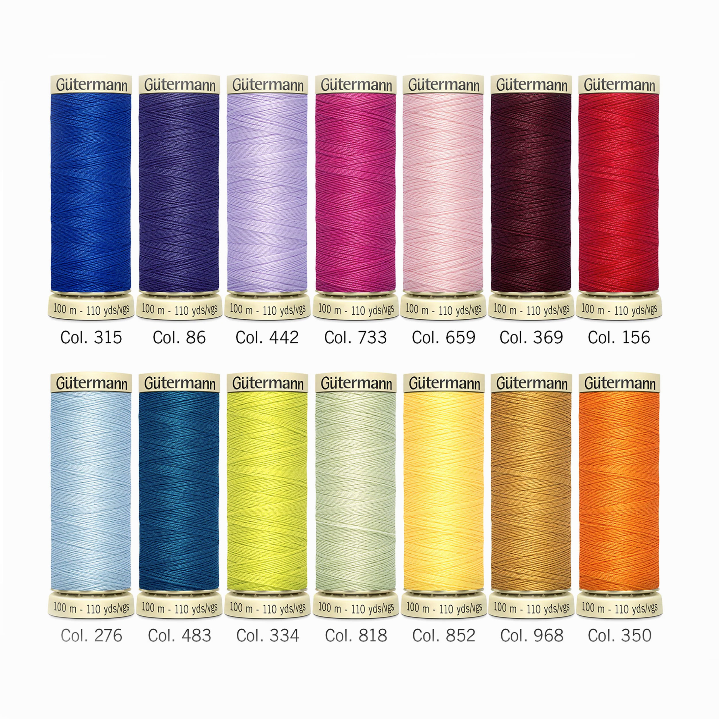 Gutermann Fashion Set 14 Bobine Filo Cucitutto 100 m Image