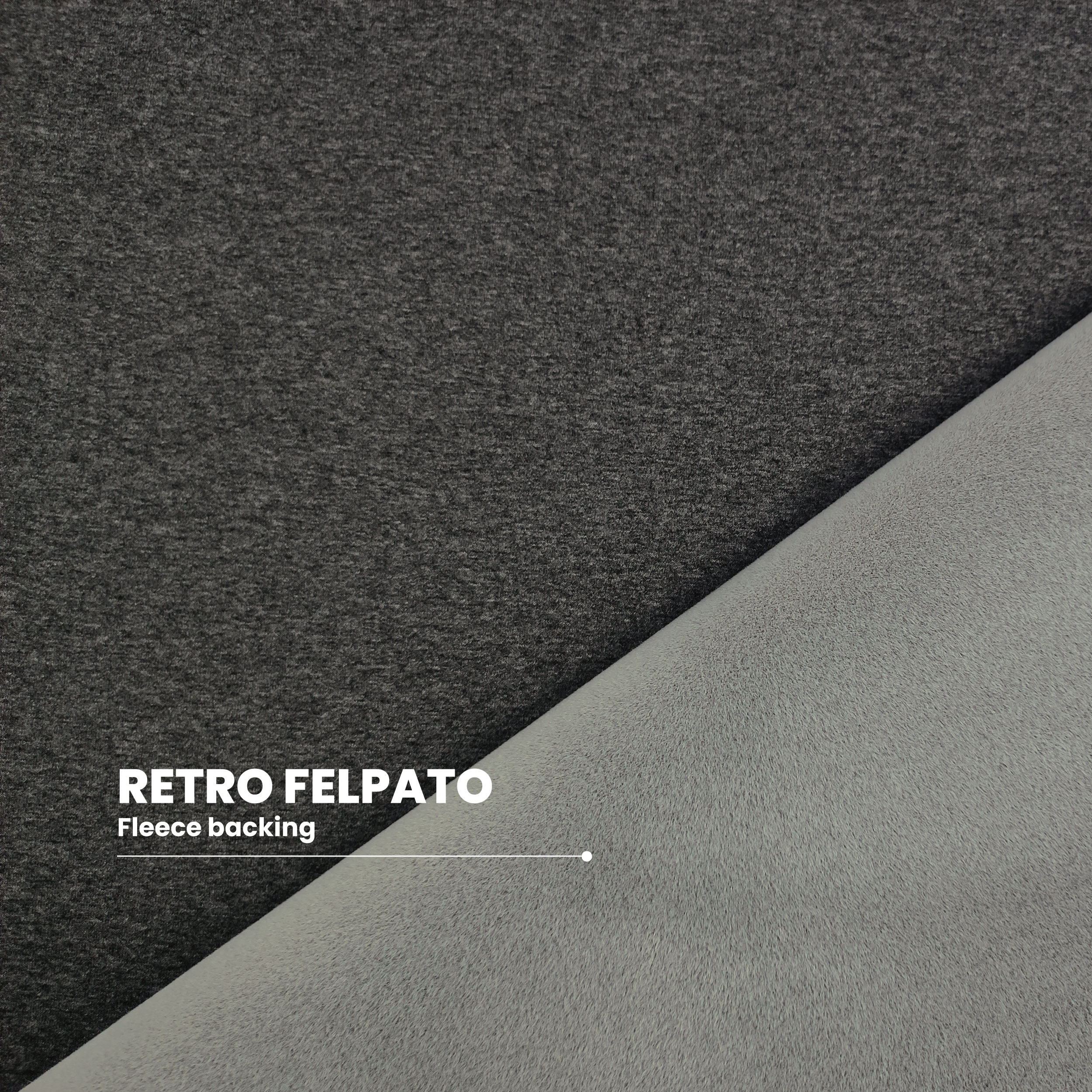 Neoprene Felpato Grigio Scuro