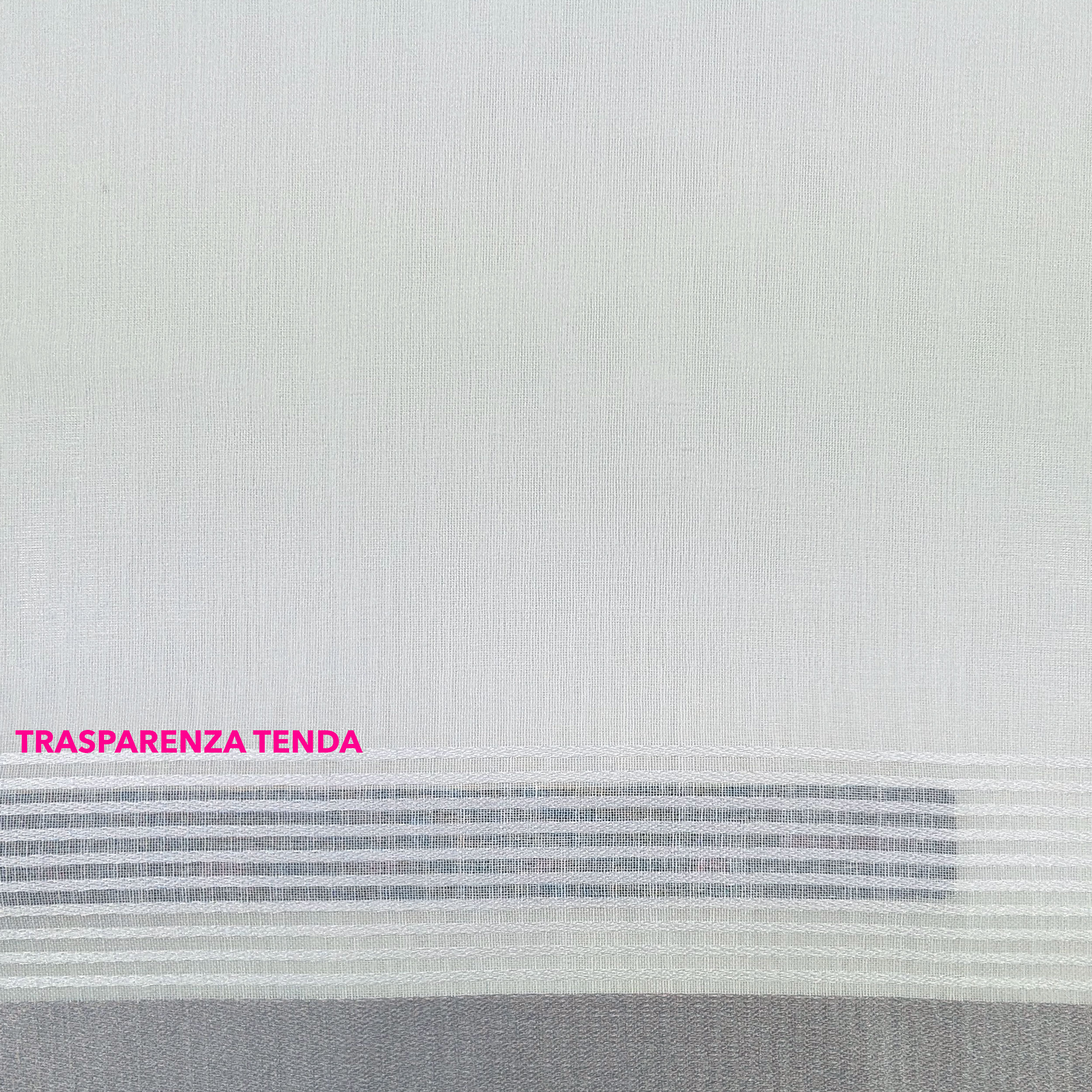 Tessuto Tenda Millerighe Toni Grigio Image