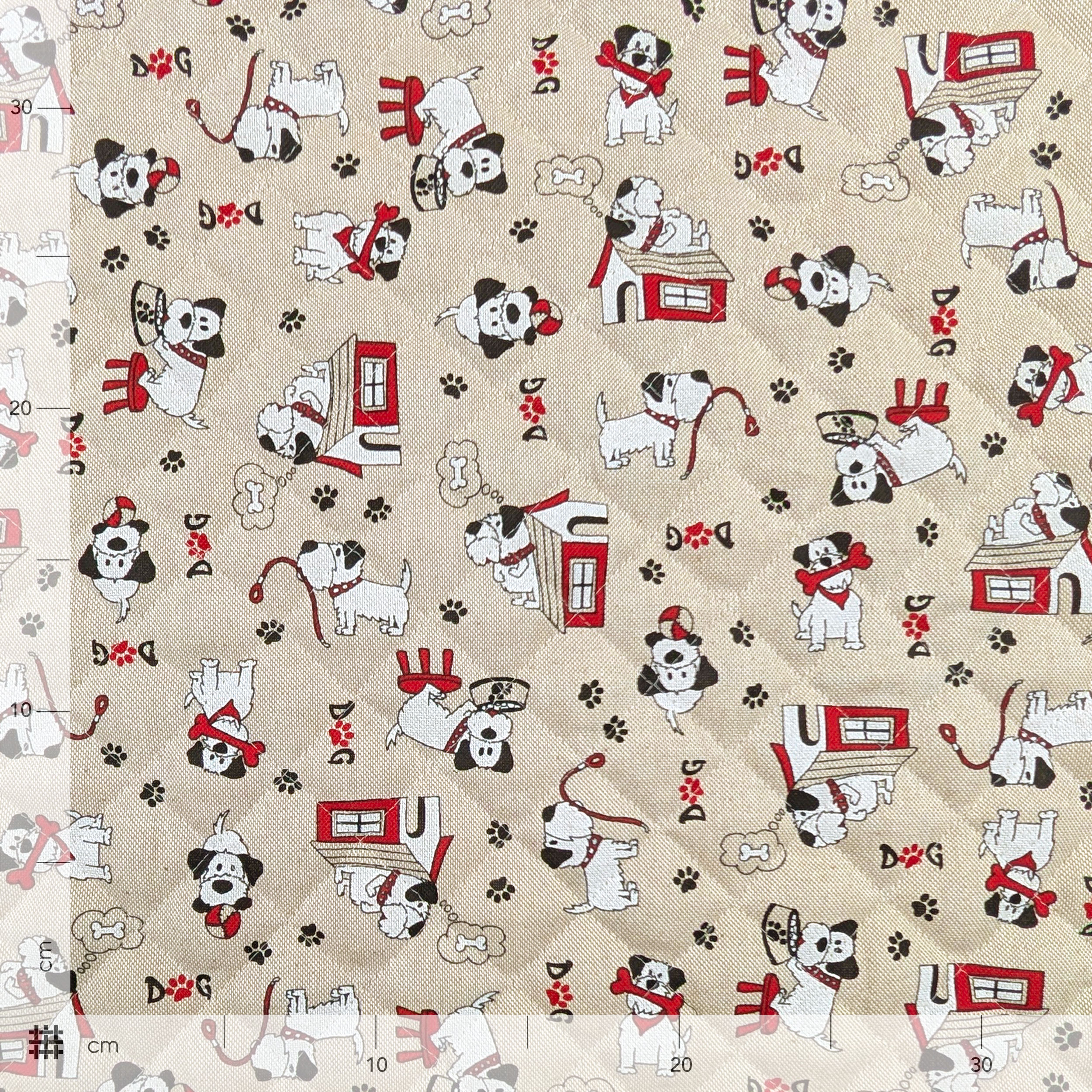 Tessuto Trapuntato Dog Image