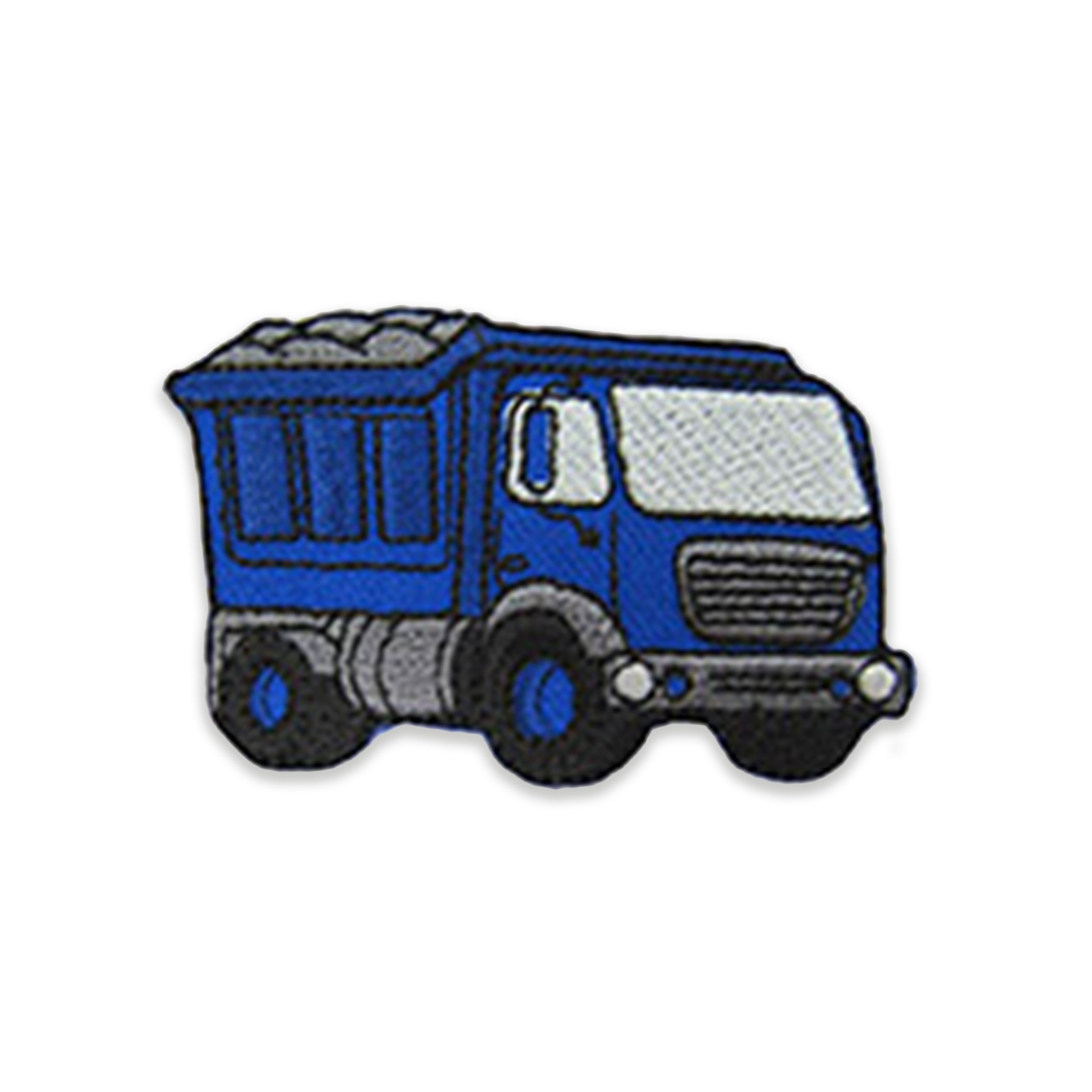 Applicazione Termoadesiva Camion Blu Image