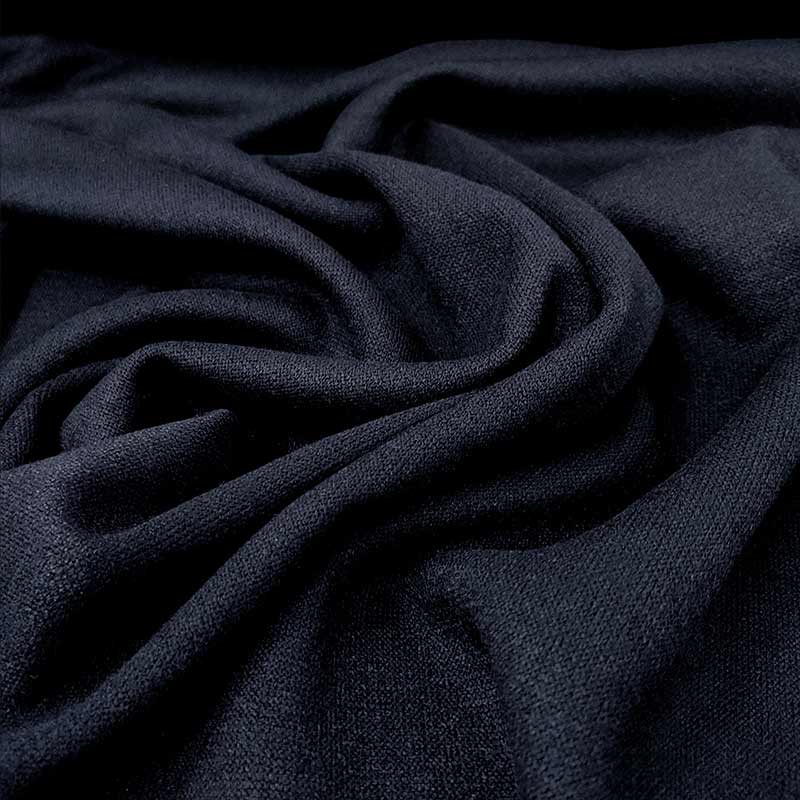 Tessuto Maglina Mano Cachemire  Blu
