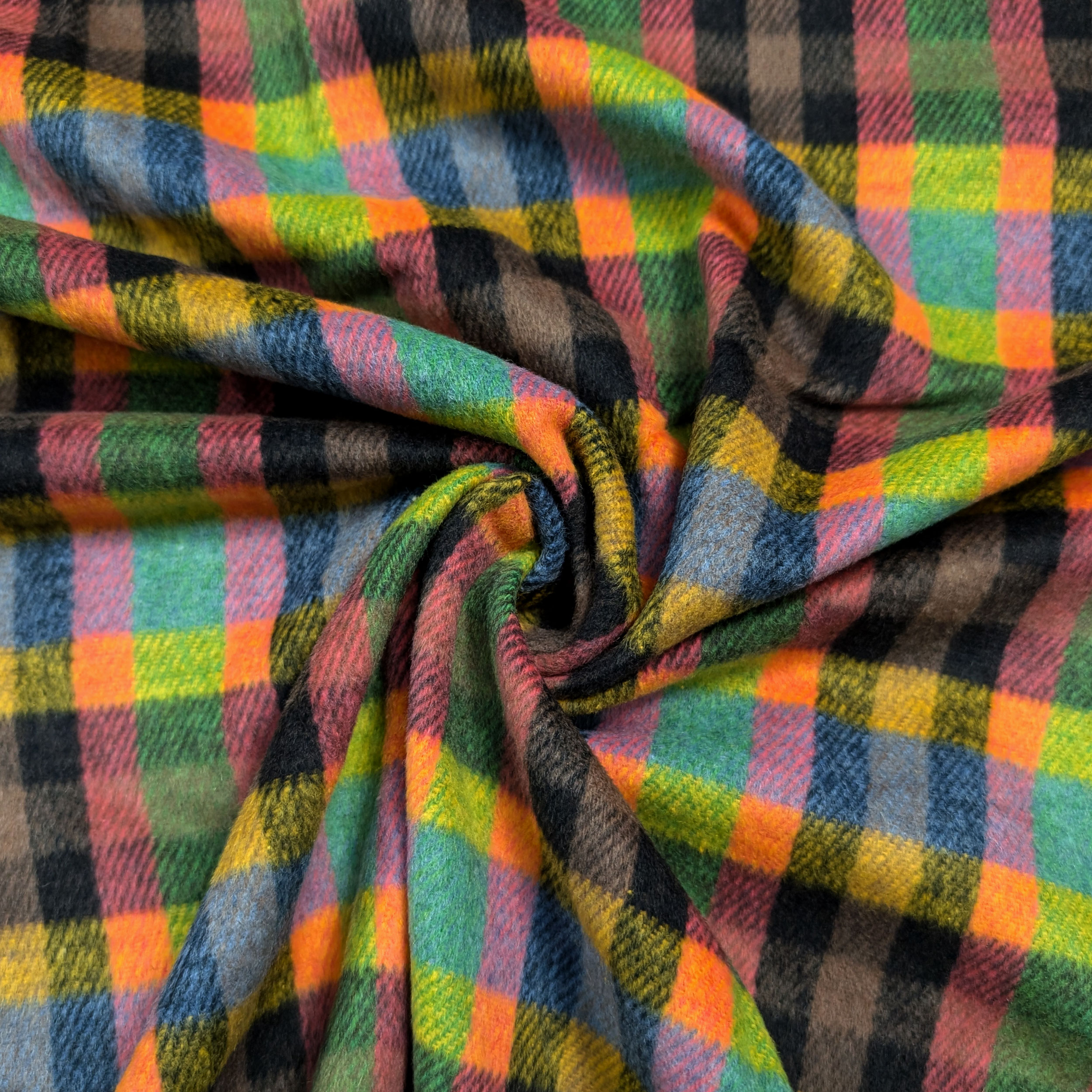 Flanella Tartan Quadri Colorati Image